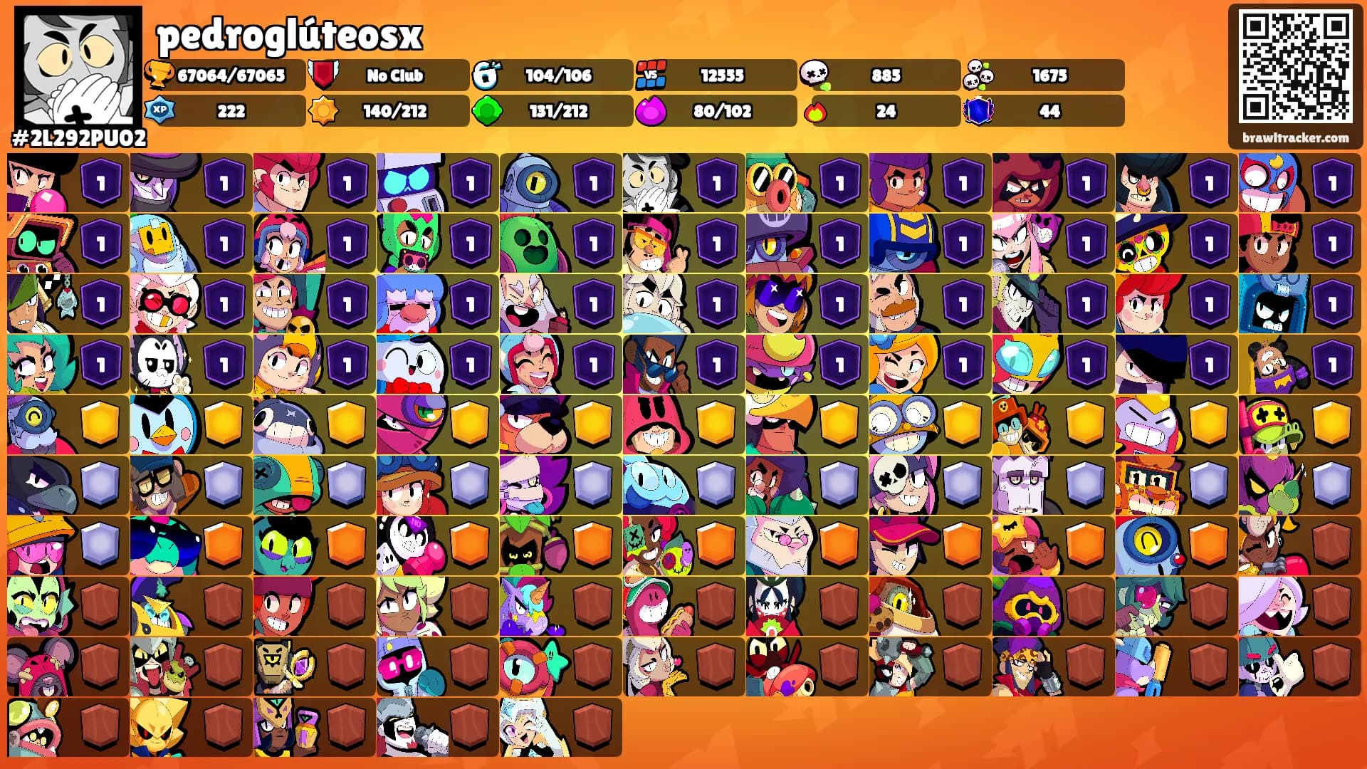 pedroglúteosx's Ranks