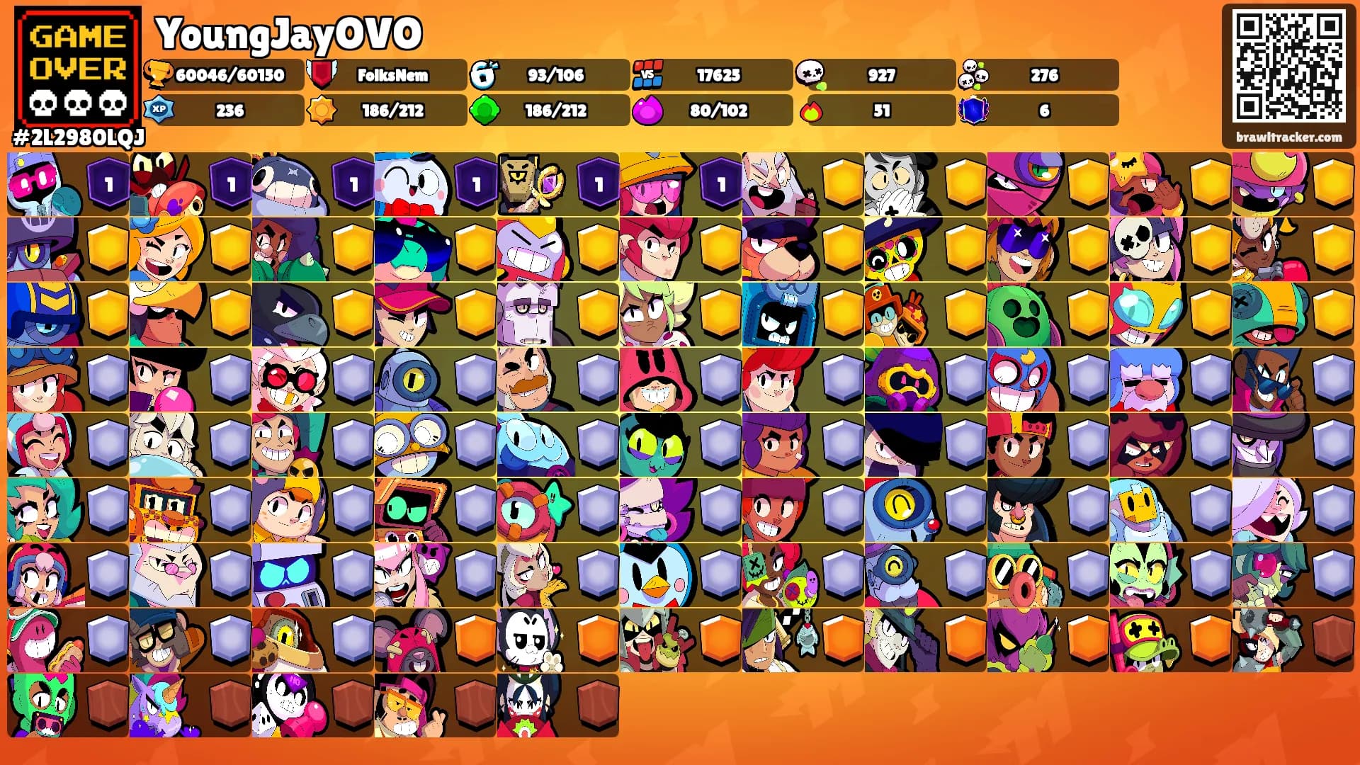 YoungJayOVO's Ranks