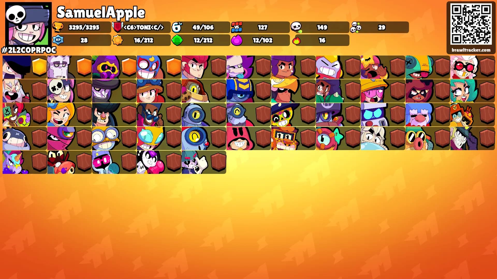 SamuelApple's Ranks