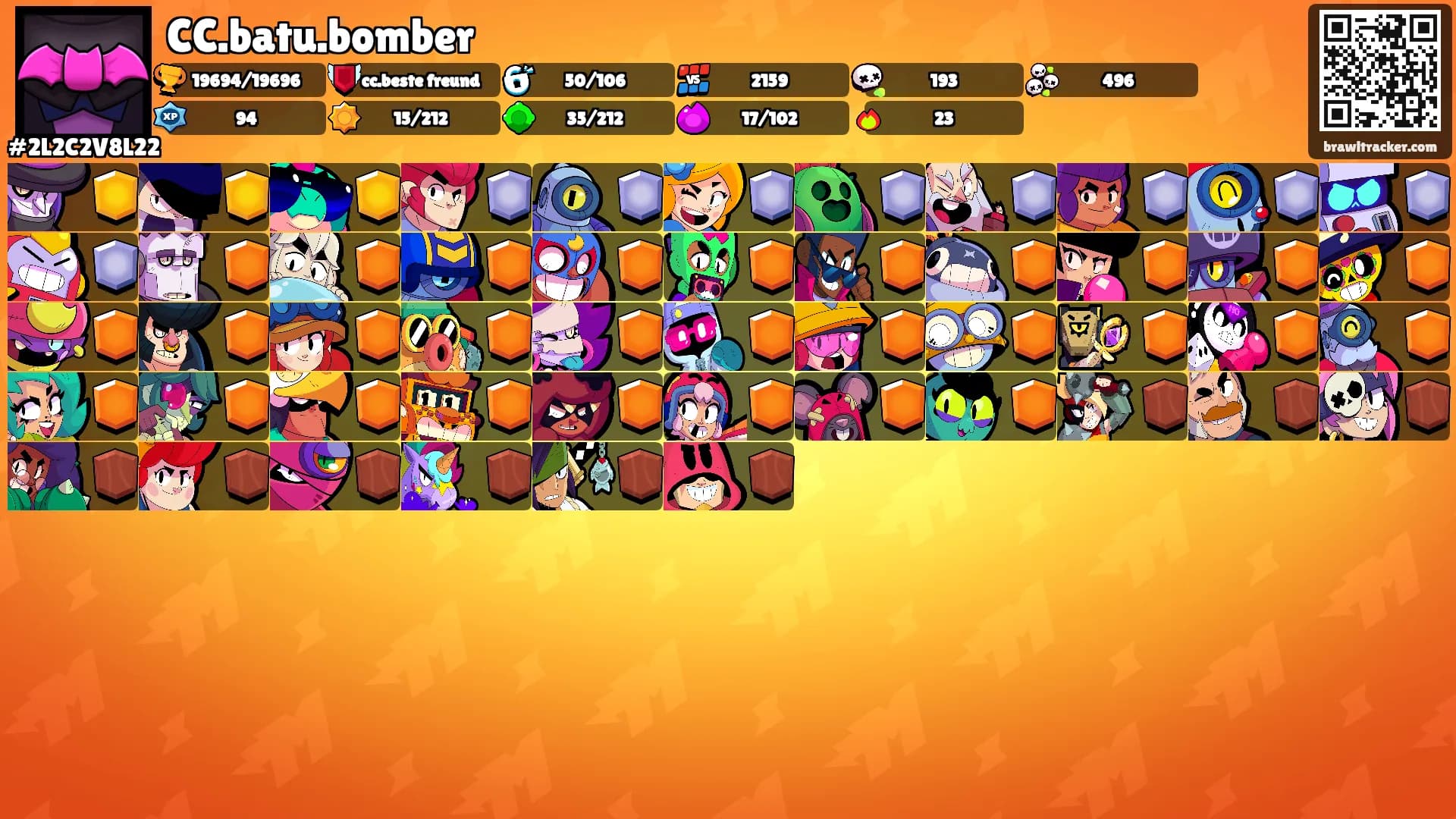 CC.batu.bomber's Ranks
