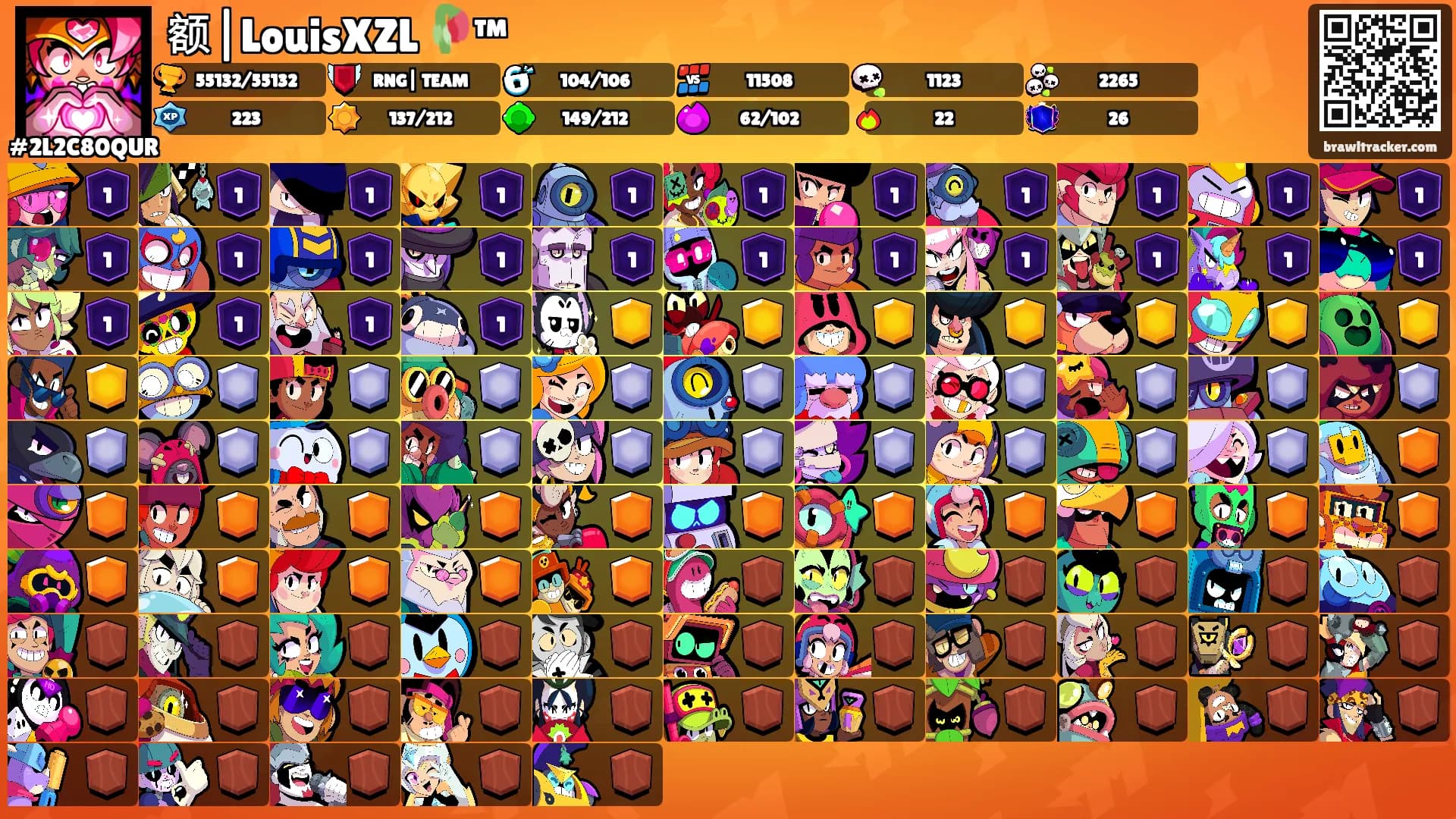 额|LouisXZL 🥀™'s Ranks
