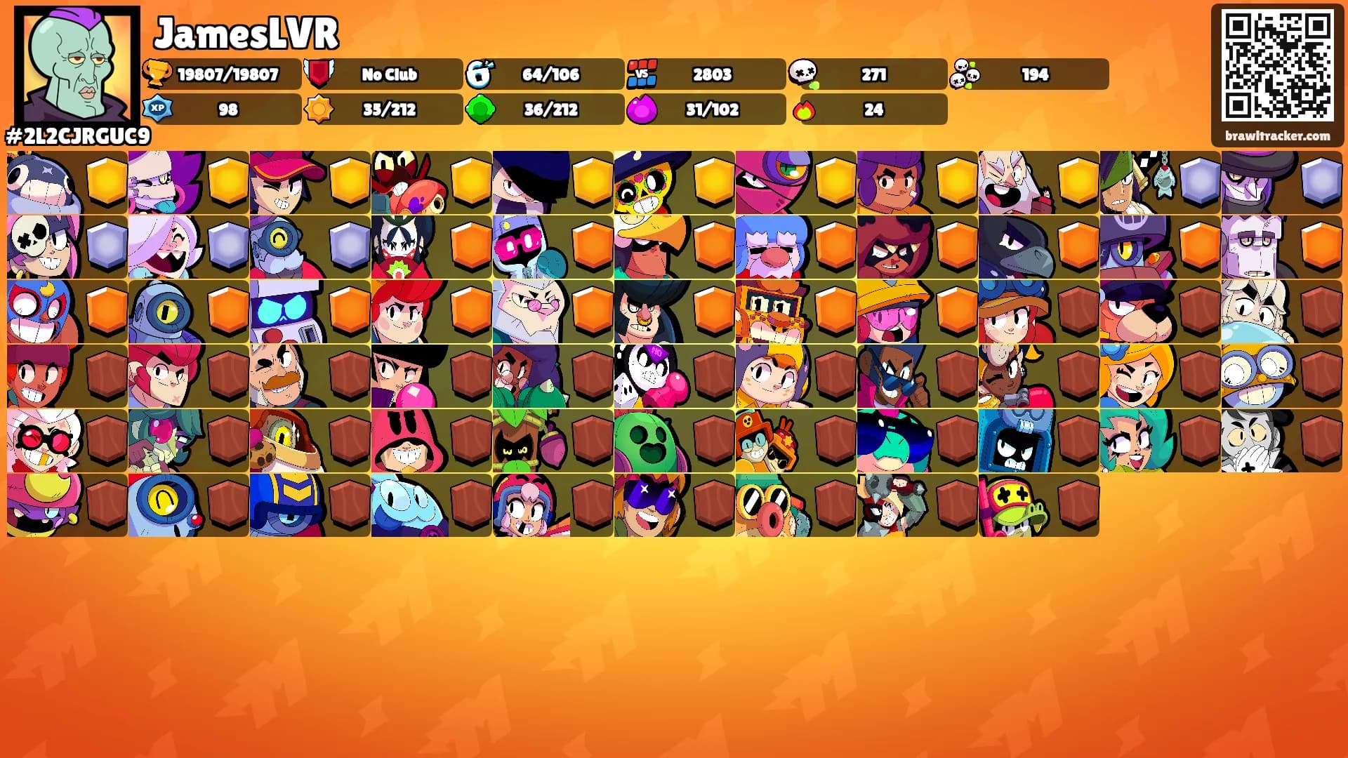 JamesLVR's Ranks