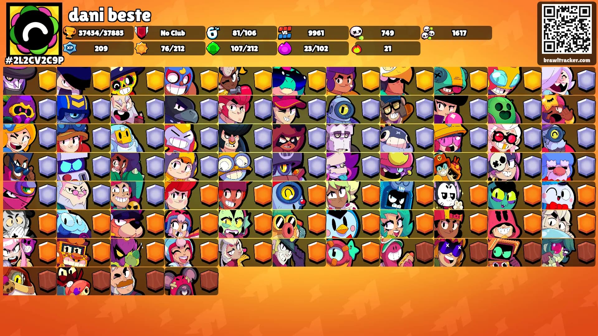 dani beste's Ranks