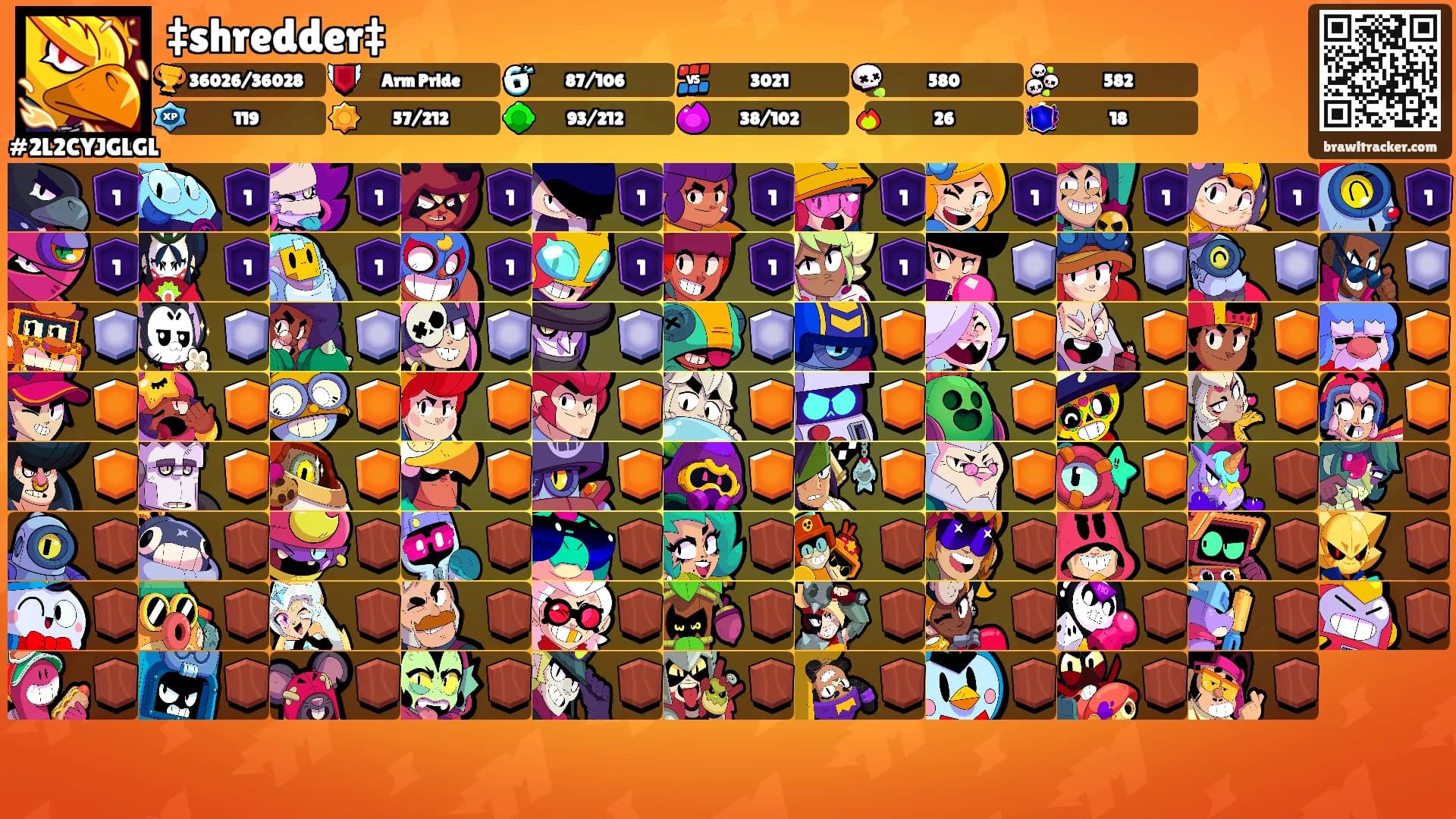 ‡shredder‡'s Ranks
