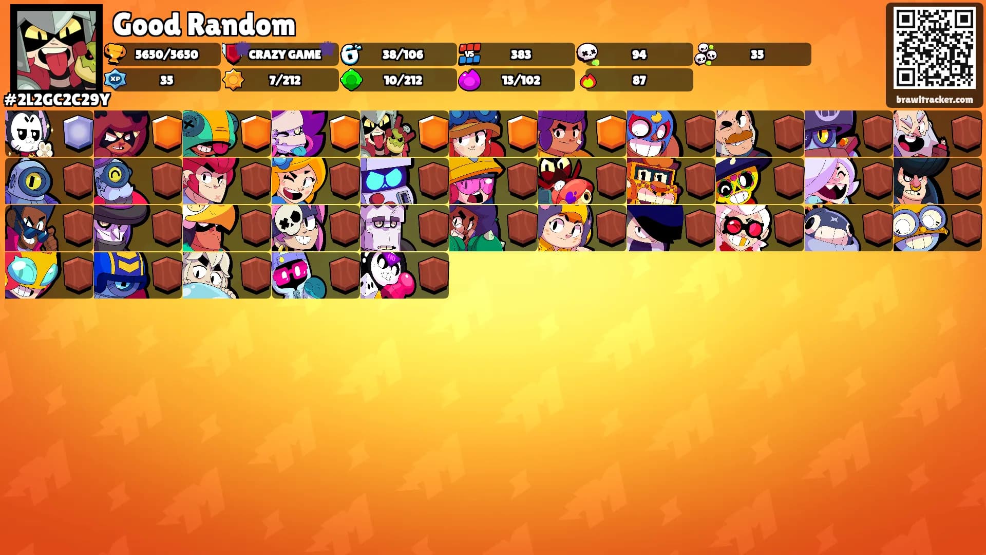 Good Random's Ranks