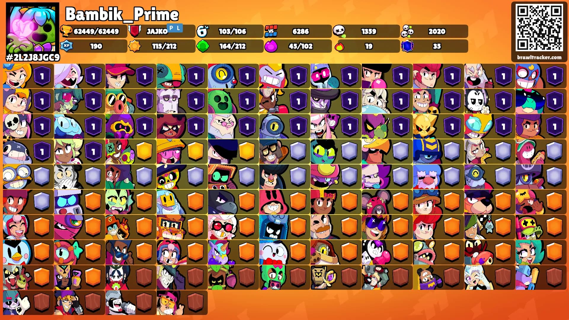 Bambik_Prime's Ranks