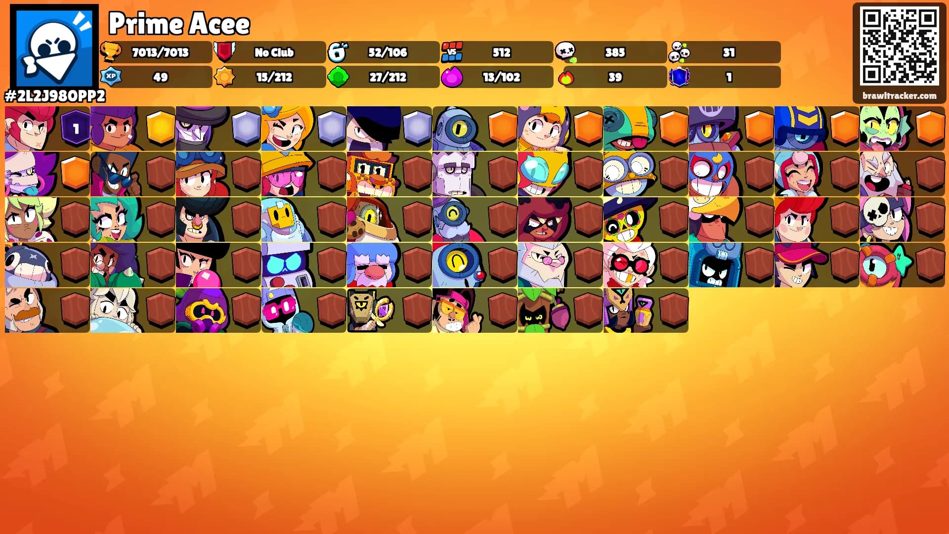 Prime Acee's Ranks