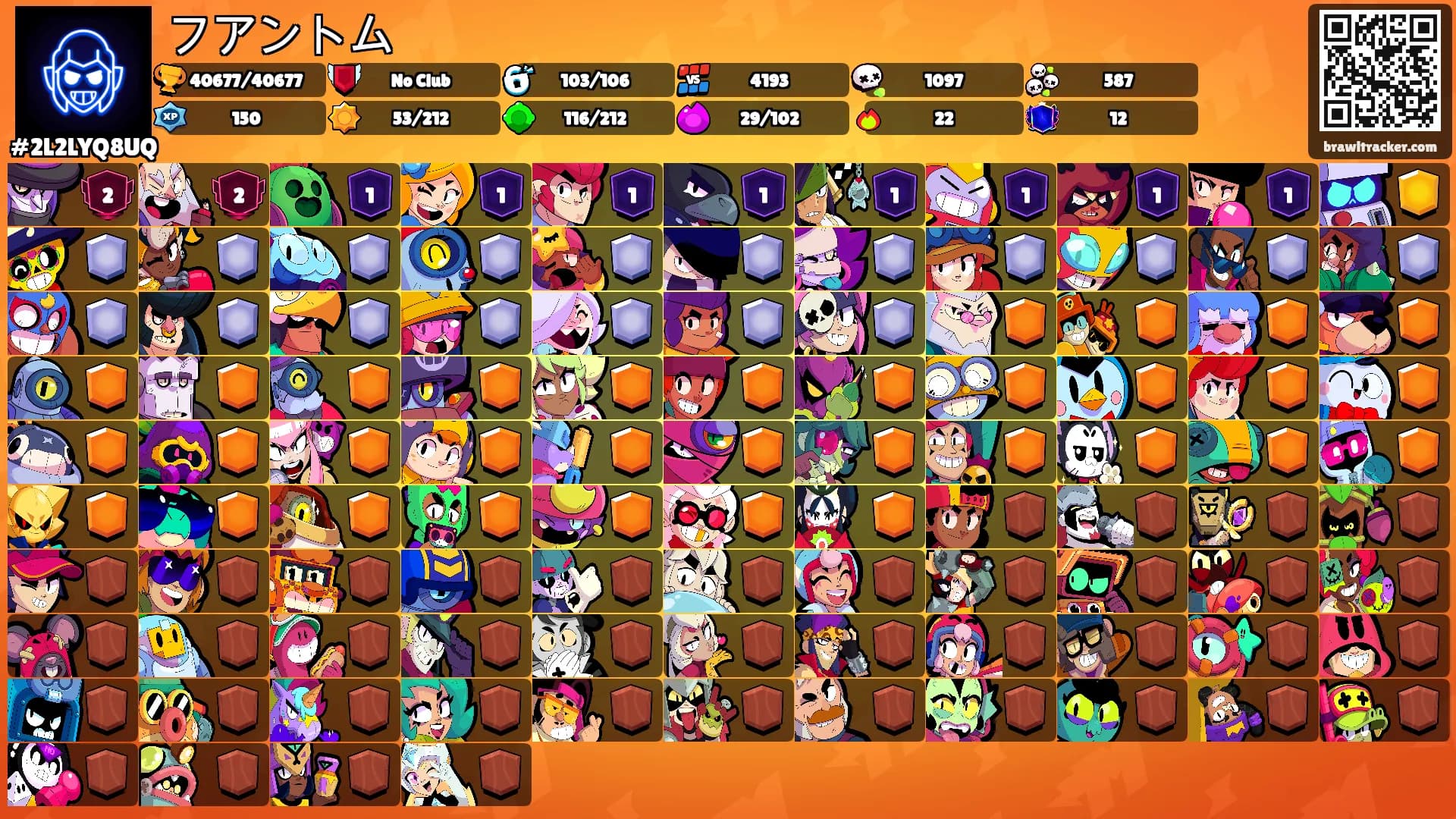 フアントム's Ranks