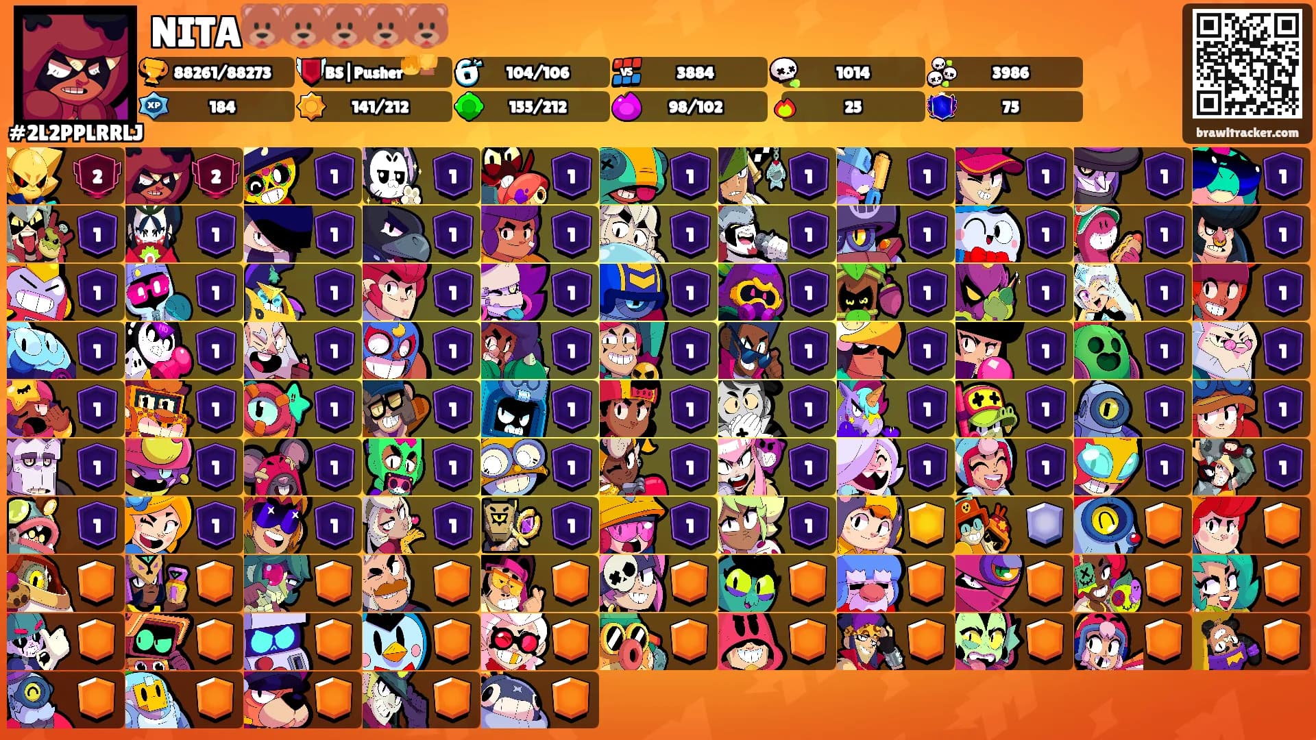 NITA🐻🐻🐻🐻🐻's Ranks