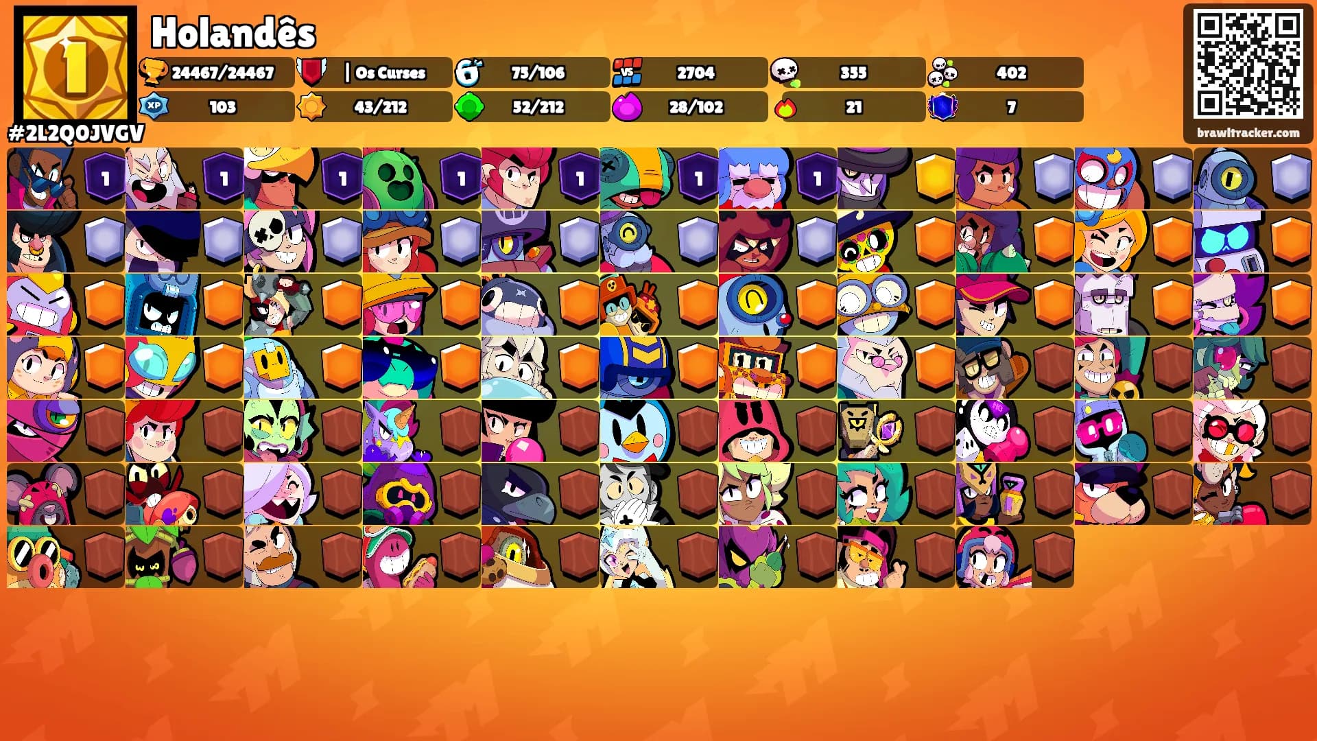 Holandês's Ranks