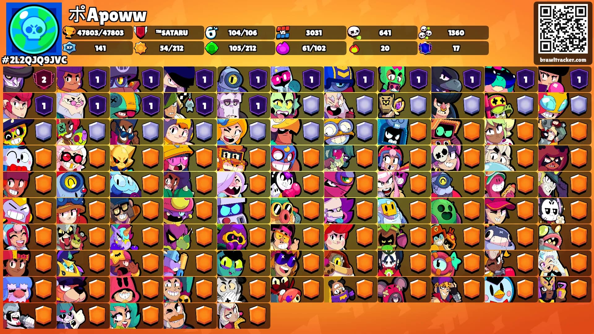 ポApoww's Ranks