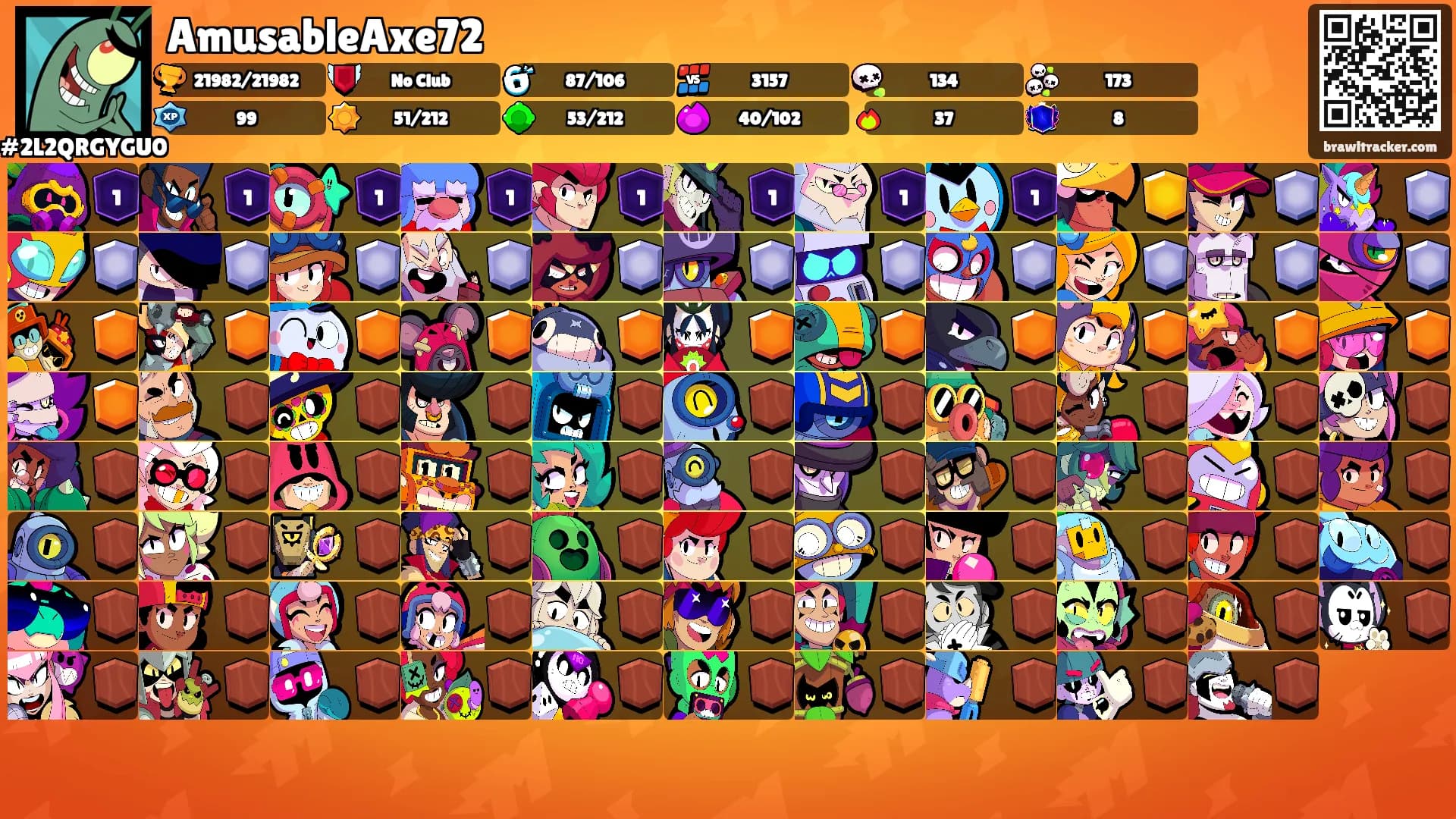 AmusableAxe72's Ranks