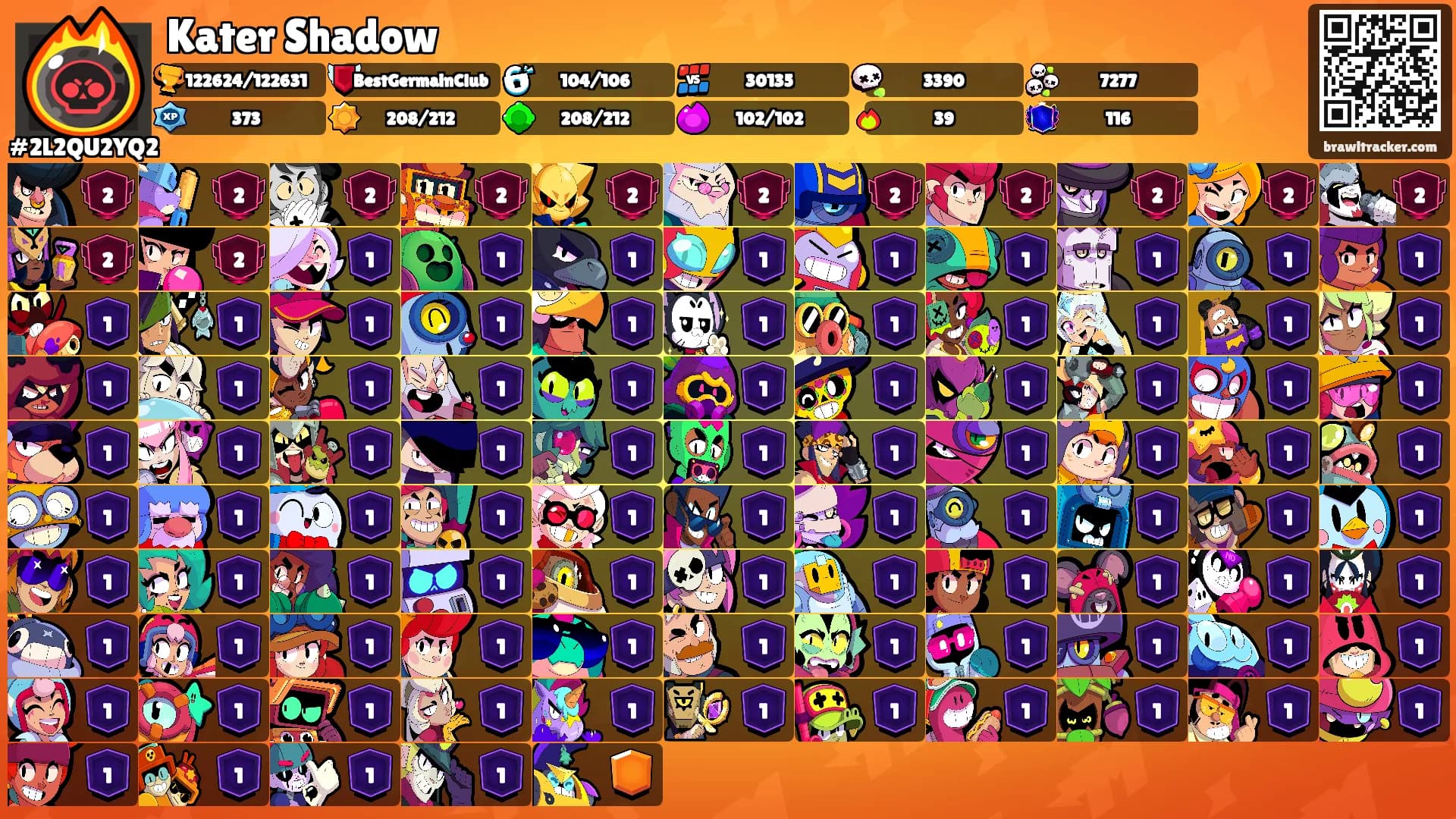 Kater Shadow's Ranks