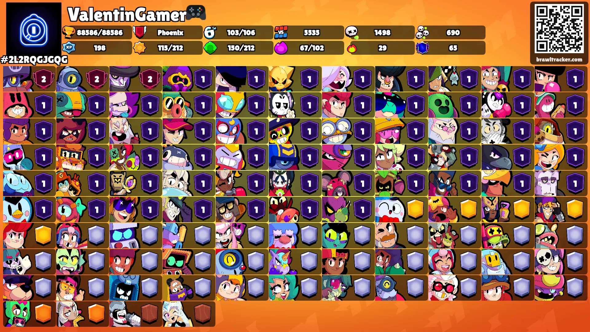 ValentinGamer🎮's Ranks