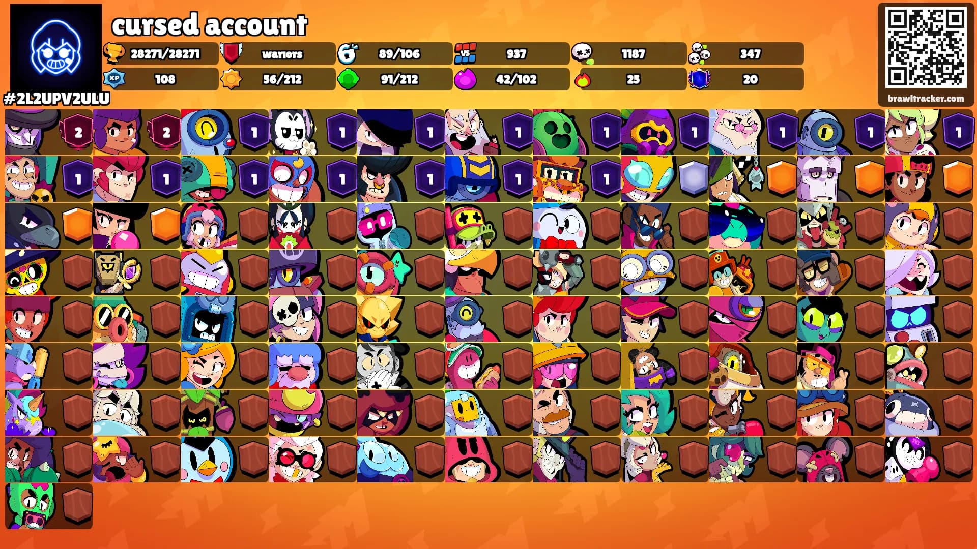cursed account's Ranks