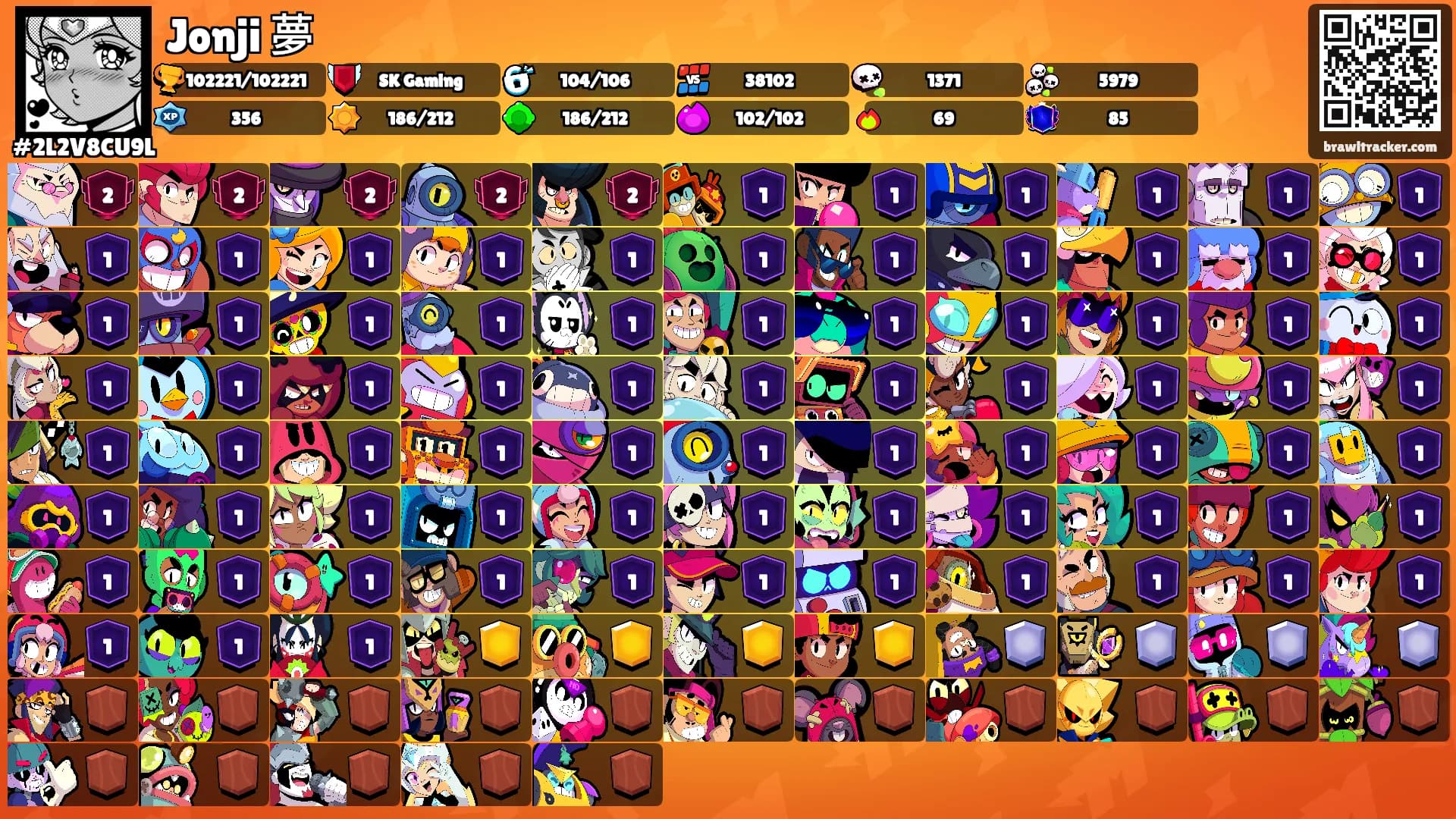 Jonji 夢's Ranks