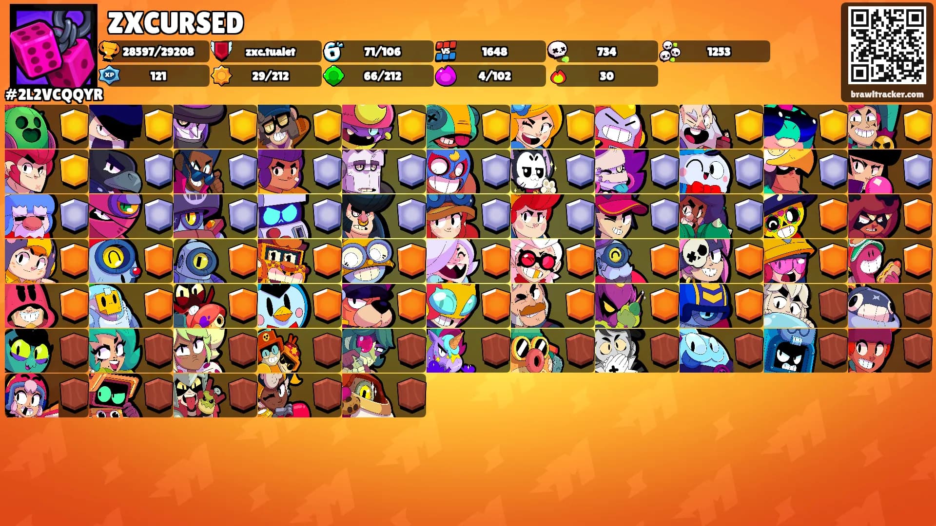 ZXCURSED's Ranks