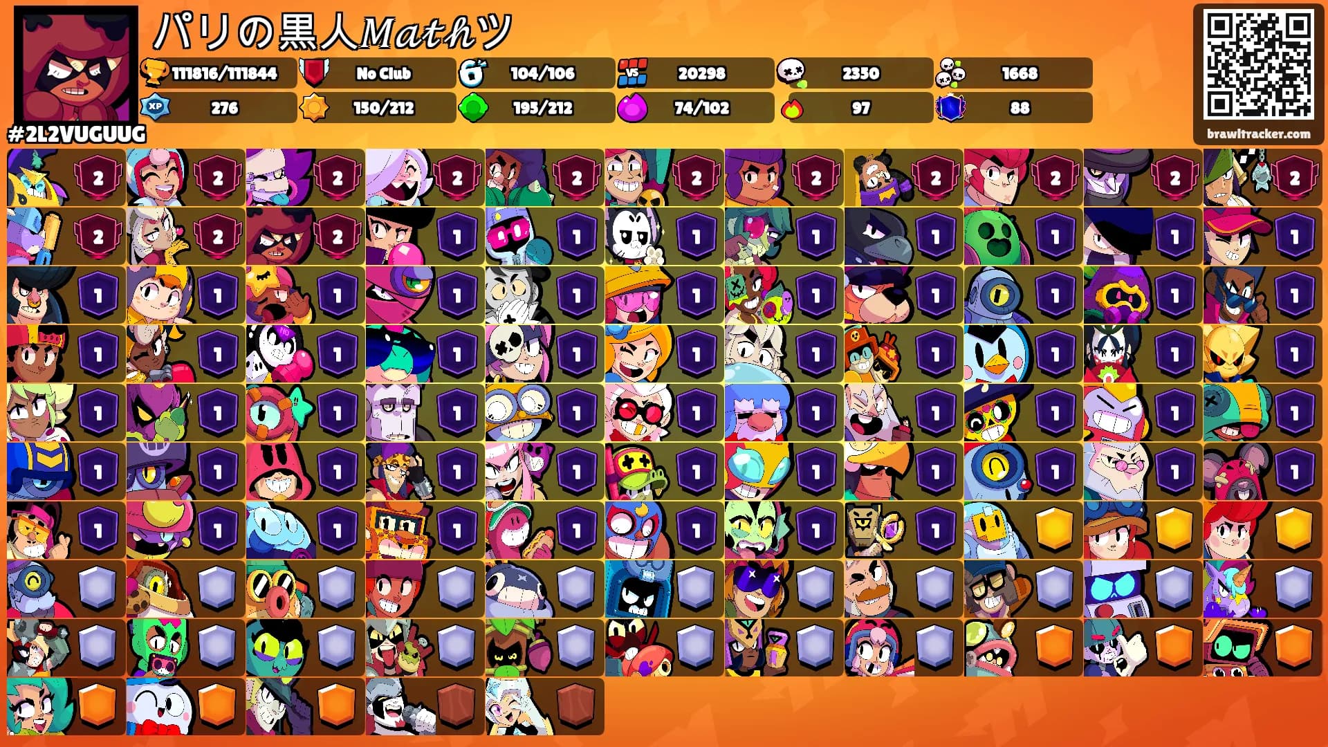 パリの黒人𝑀𝒶𝓉𝒽ツ's Ranks