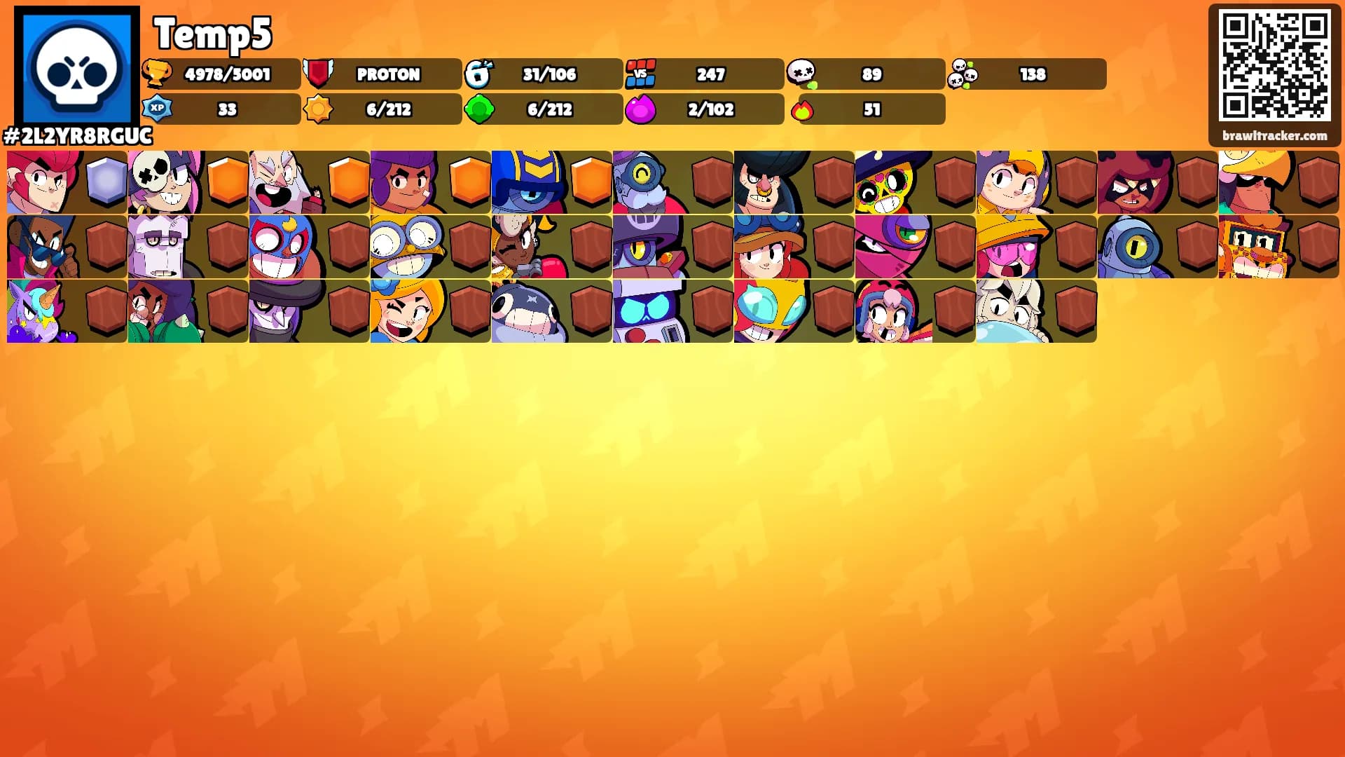 Temp5's Ranks