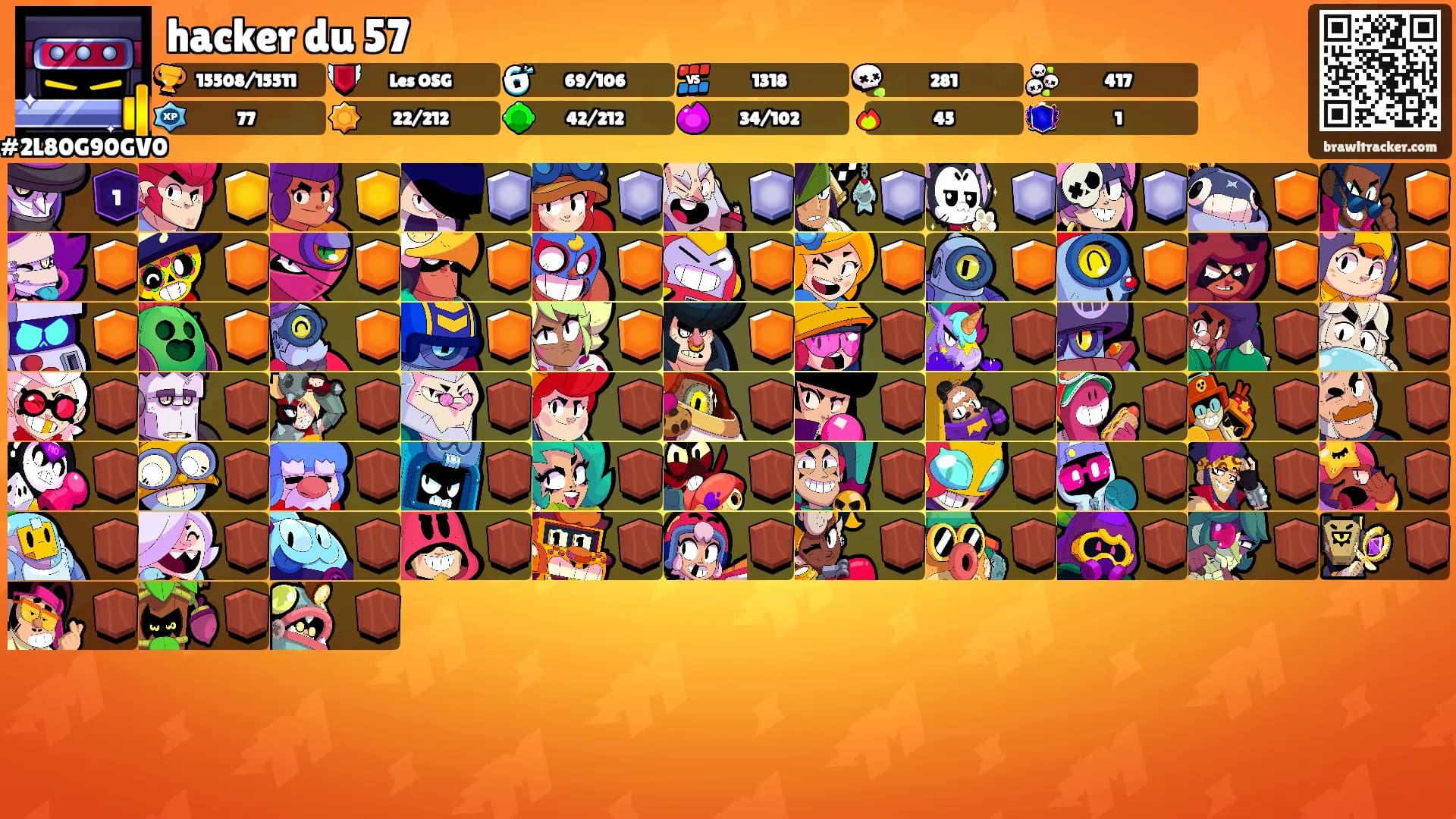 hacker du 57's Ranks