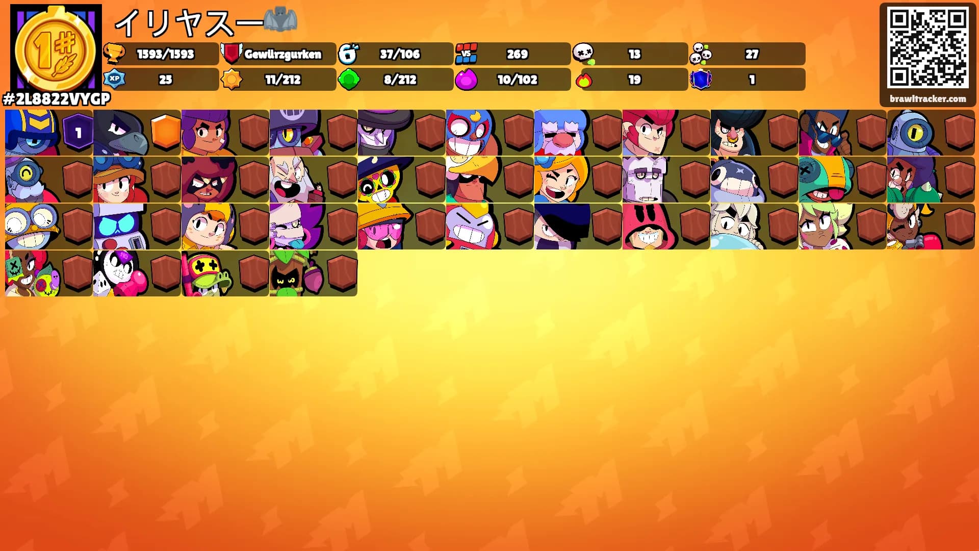 イリヤスー🦇's Ranks