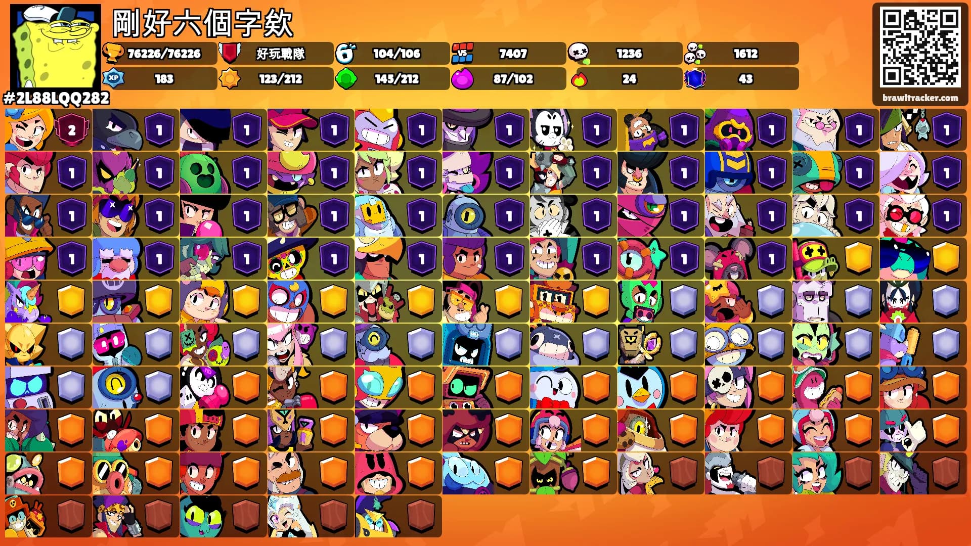 剛好六個字欸's Ranks
