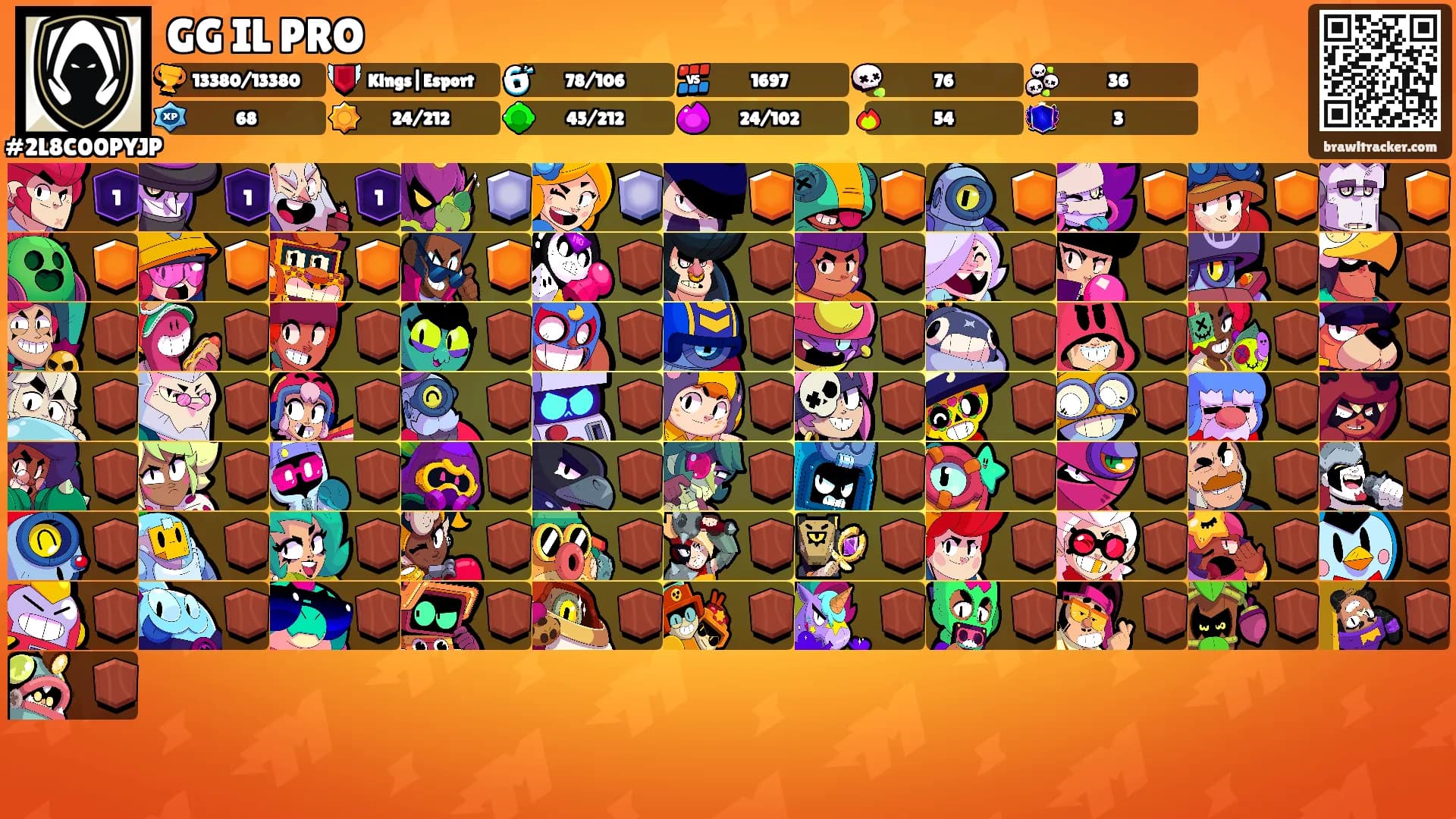 GG IL PRO's Ranks