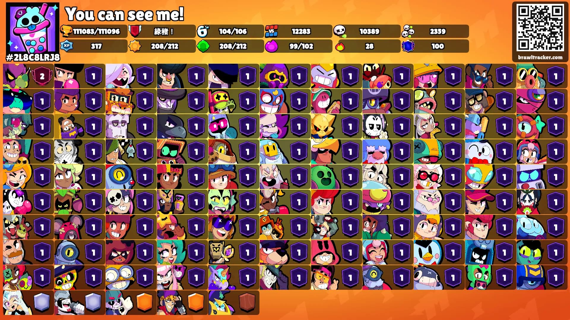 You can see me!'s Ranks
