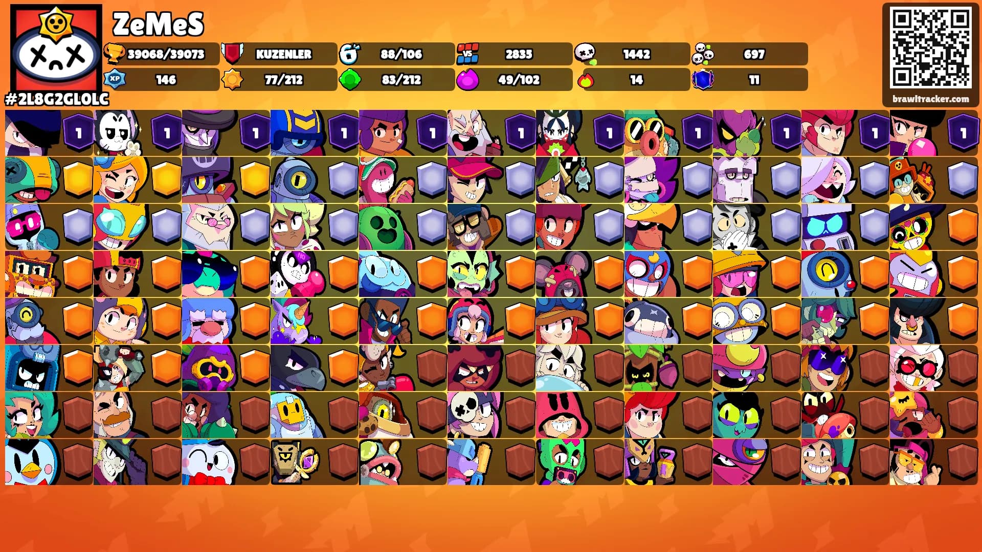 ZeMeS's Ranks