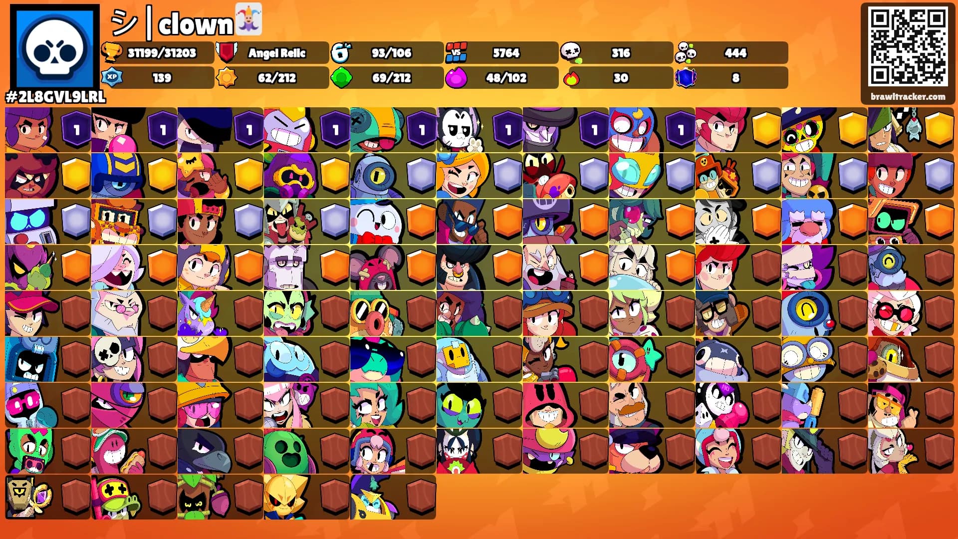 シ|clown🃏's Ranks