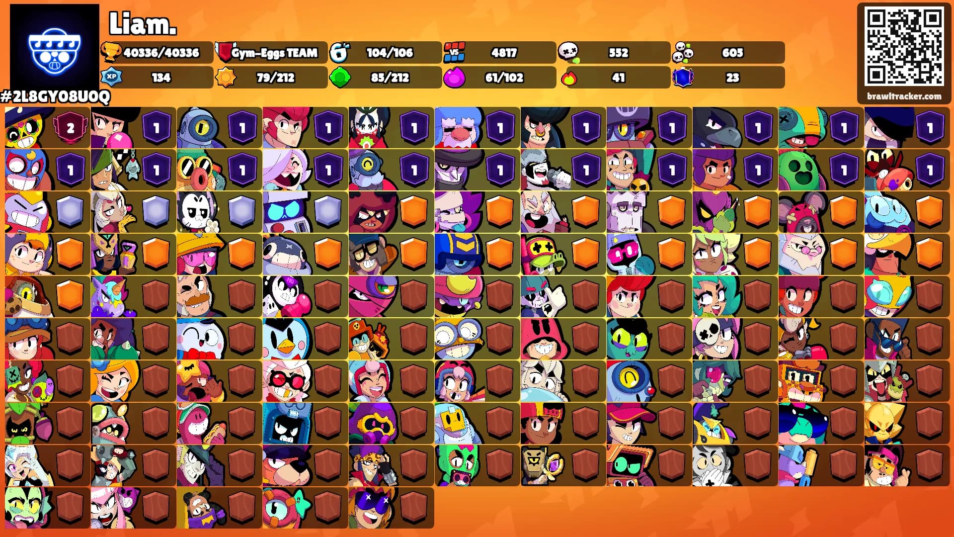 Liam.'s Ranks