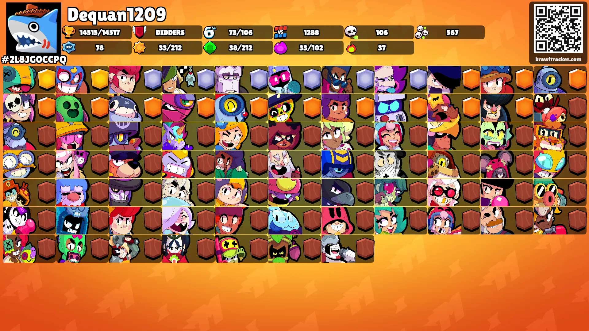 Dequan1209's Ranks
