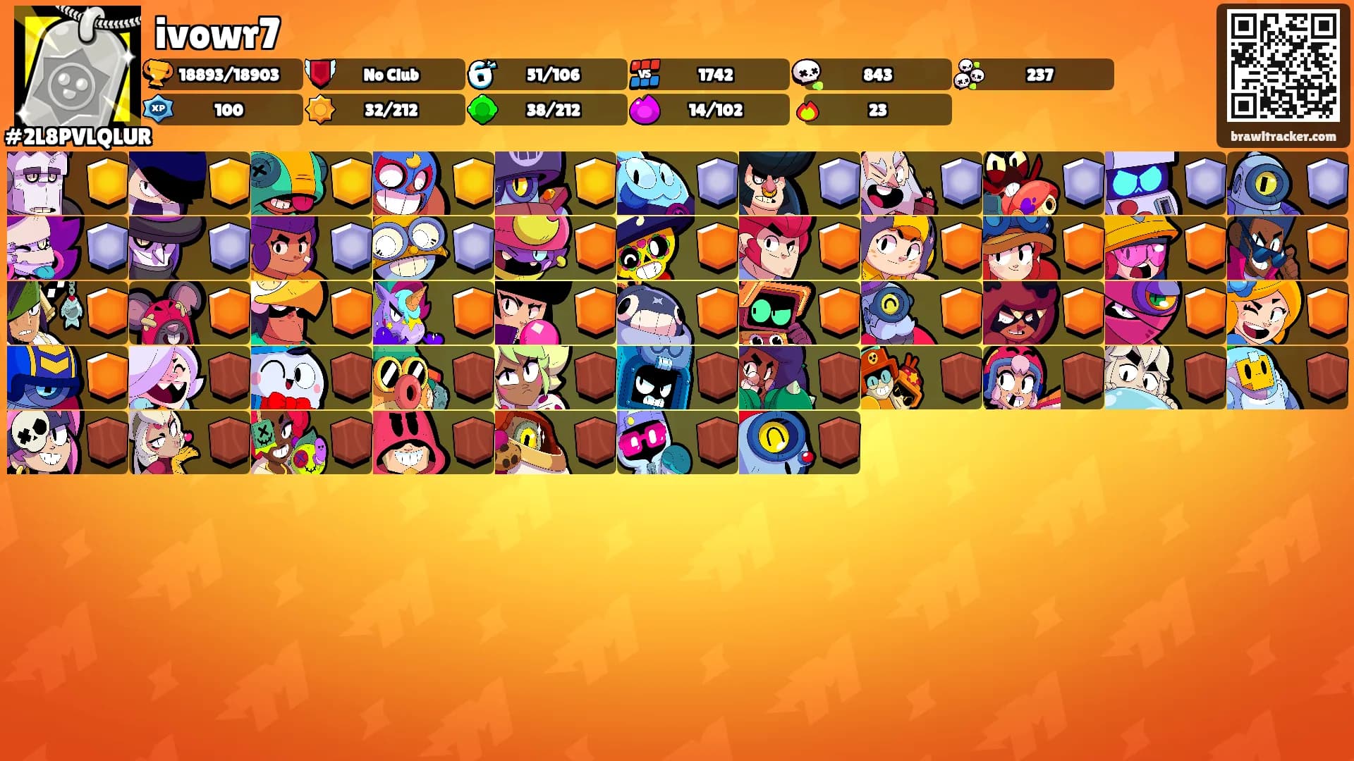 ivowr7's Ranks