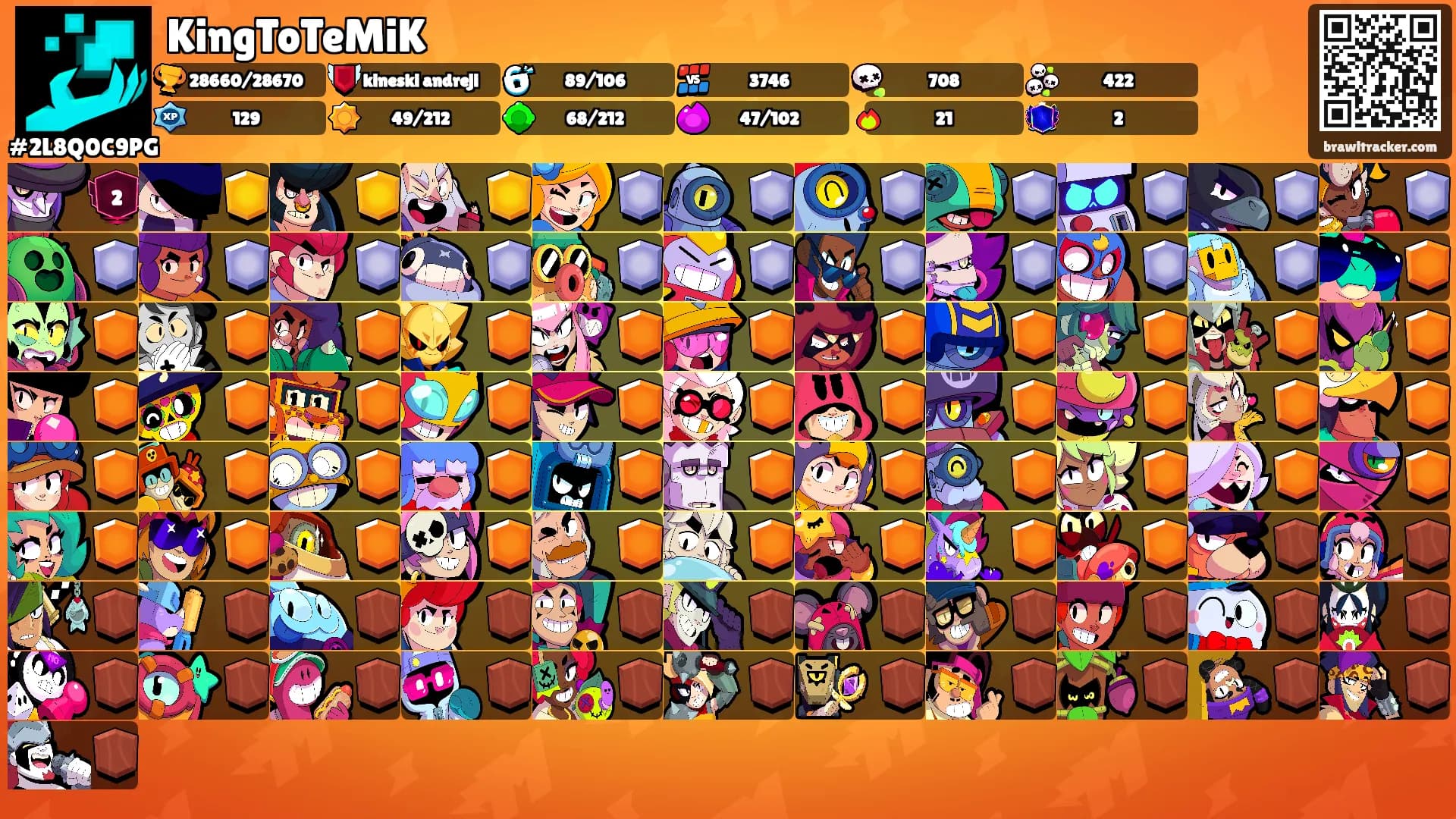 KingToTeMiK's Ranks