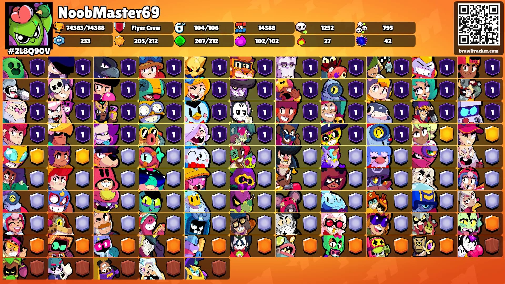 NoobMaster69's Ranks