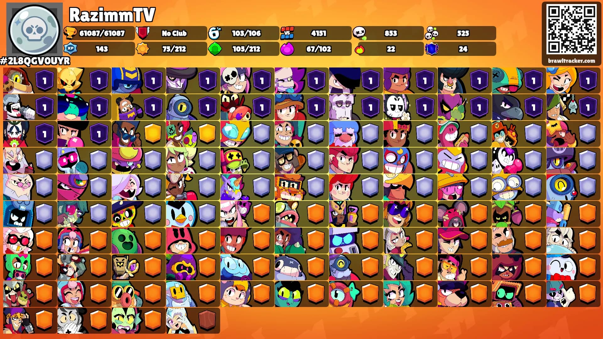 RazimmTV's Ranks