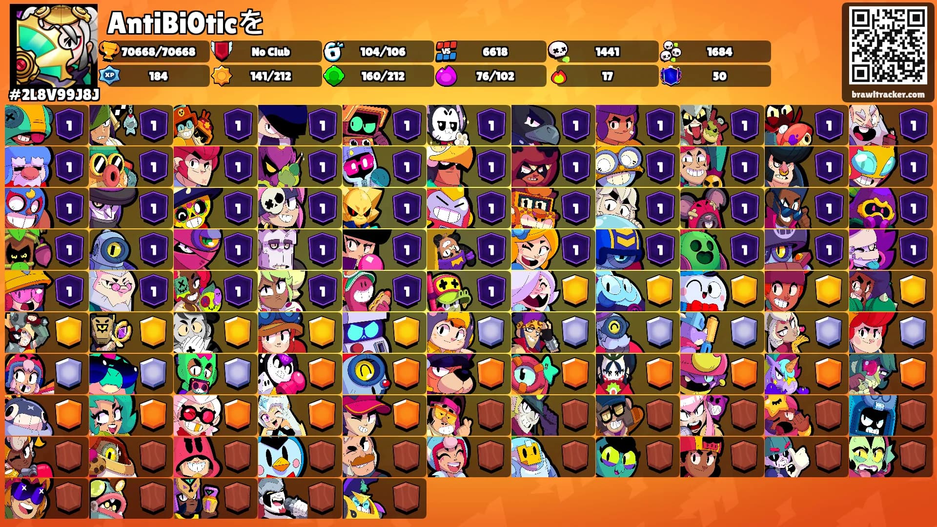 AntiBi0ticを's Ranks