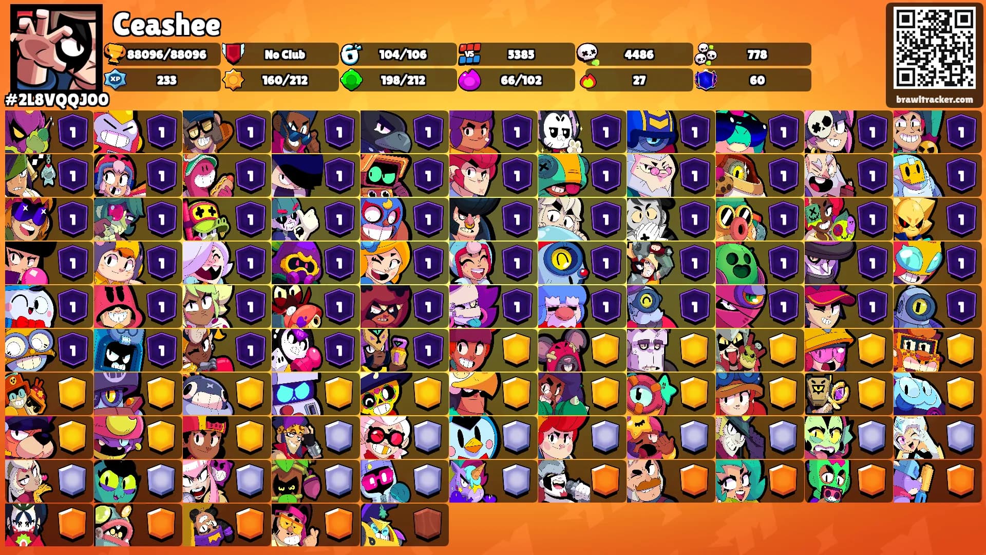 Ceashee's Ranks
