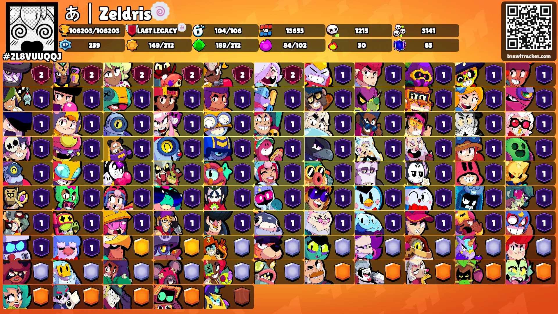 あ | Zeldris🍥's Ranks