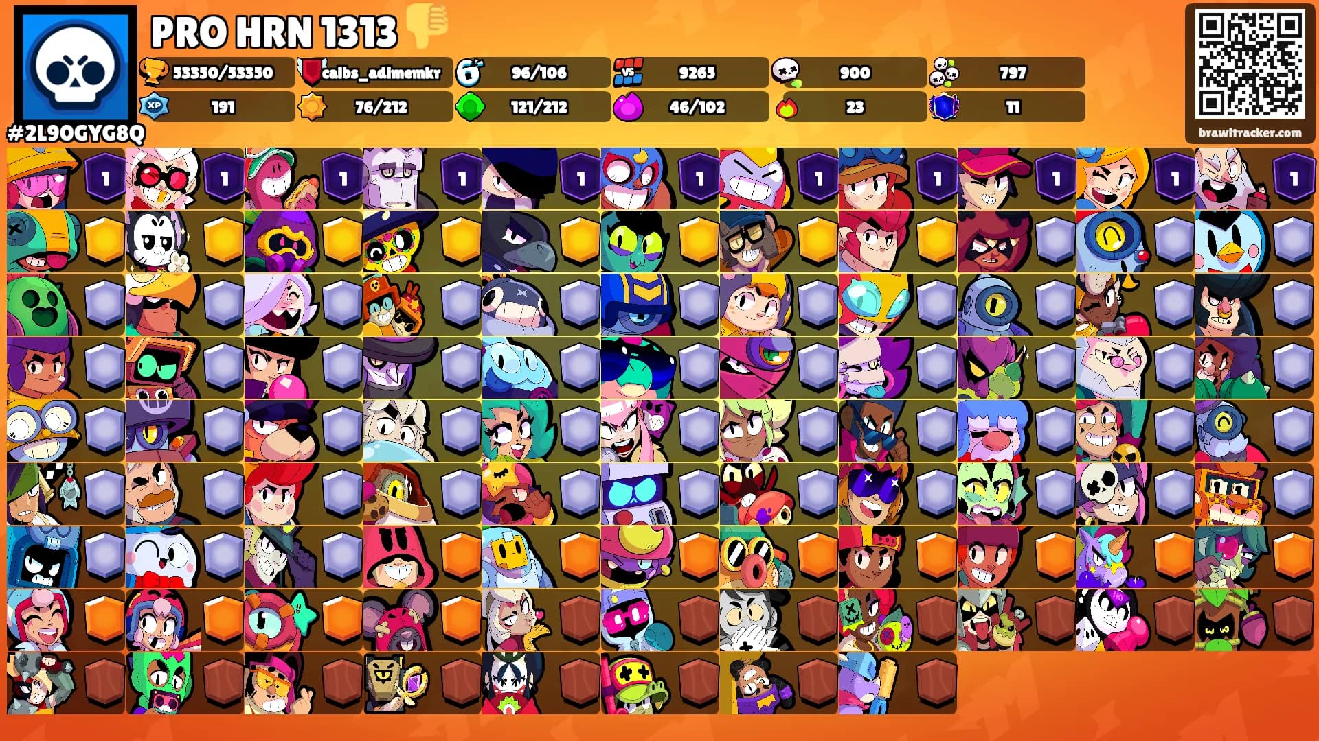 PRO HRN 1313 👎's Ranks
