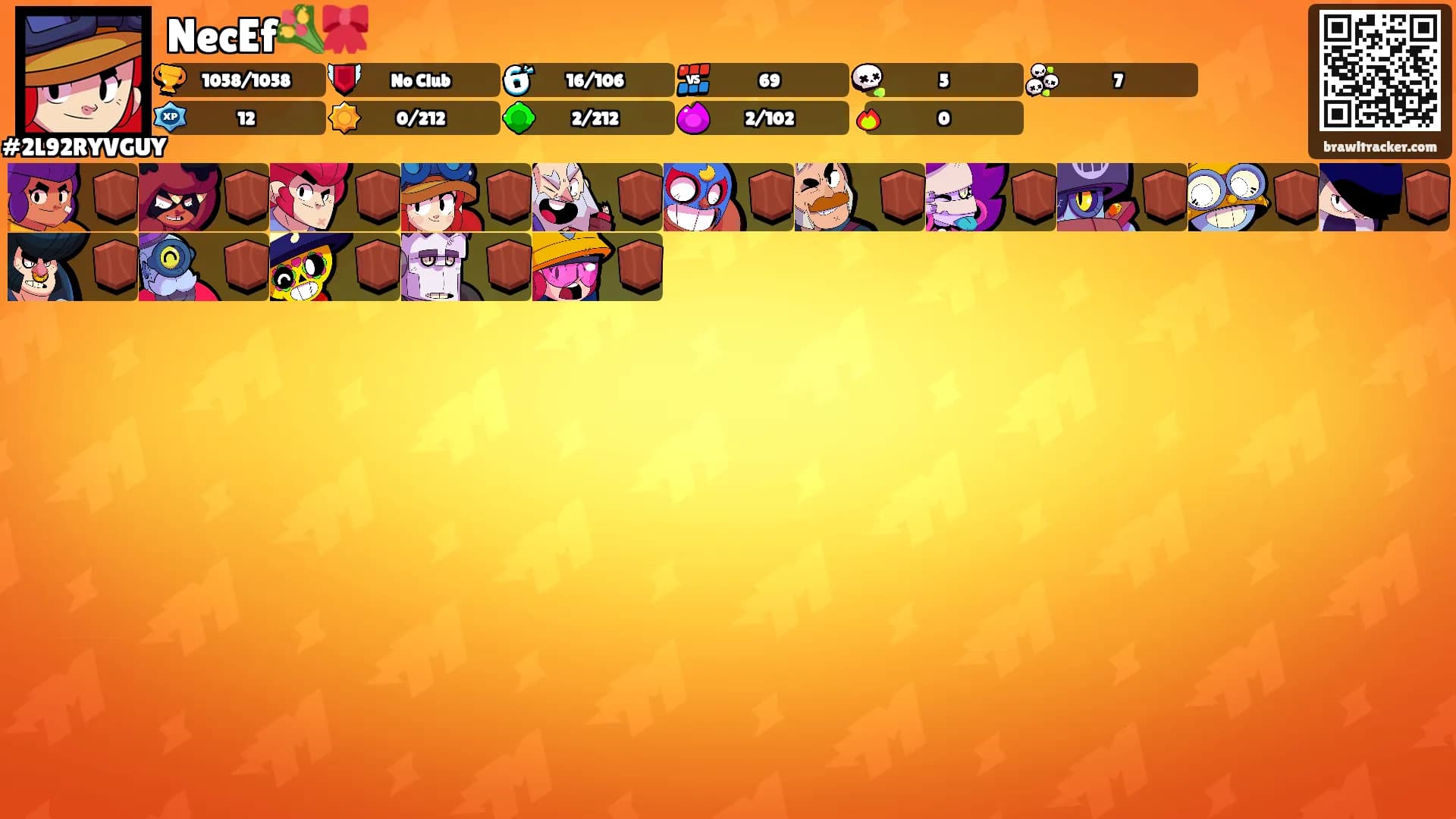 NecEf💐🎀's Ranks