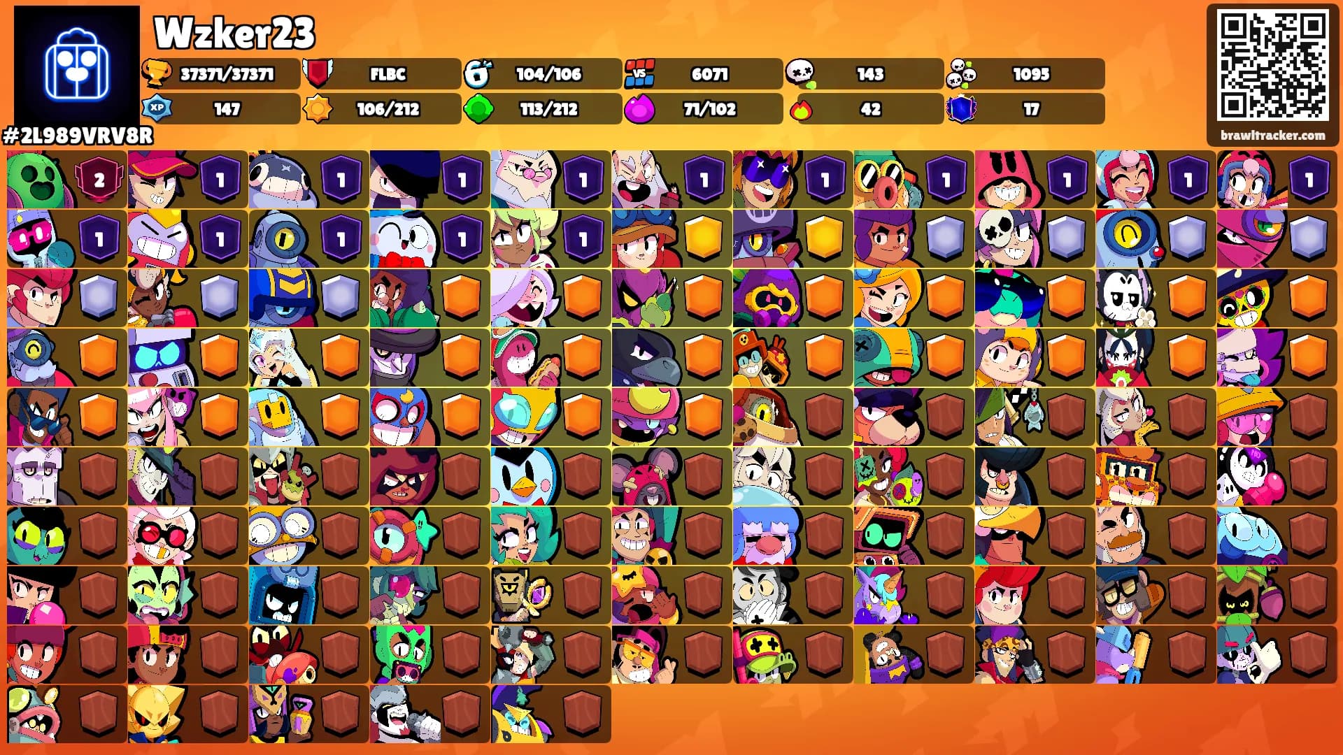 Wzker23's Ranks