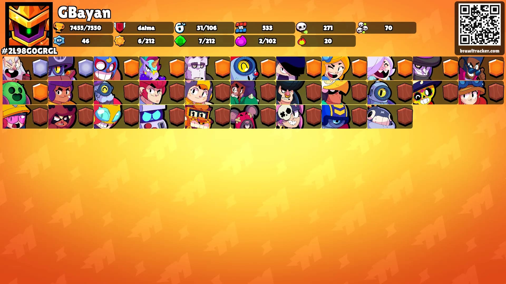 GBayan's Ranks
