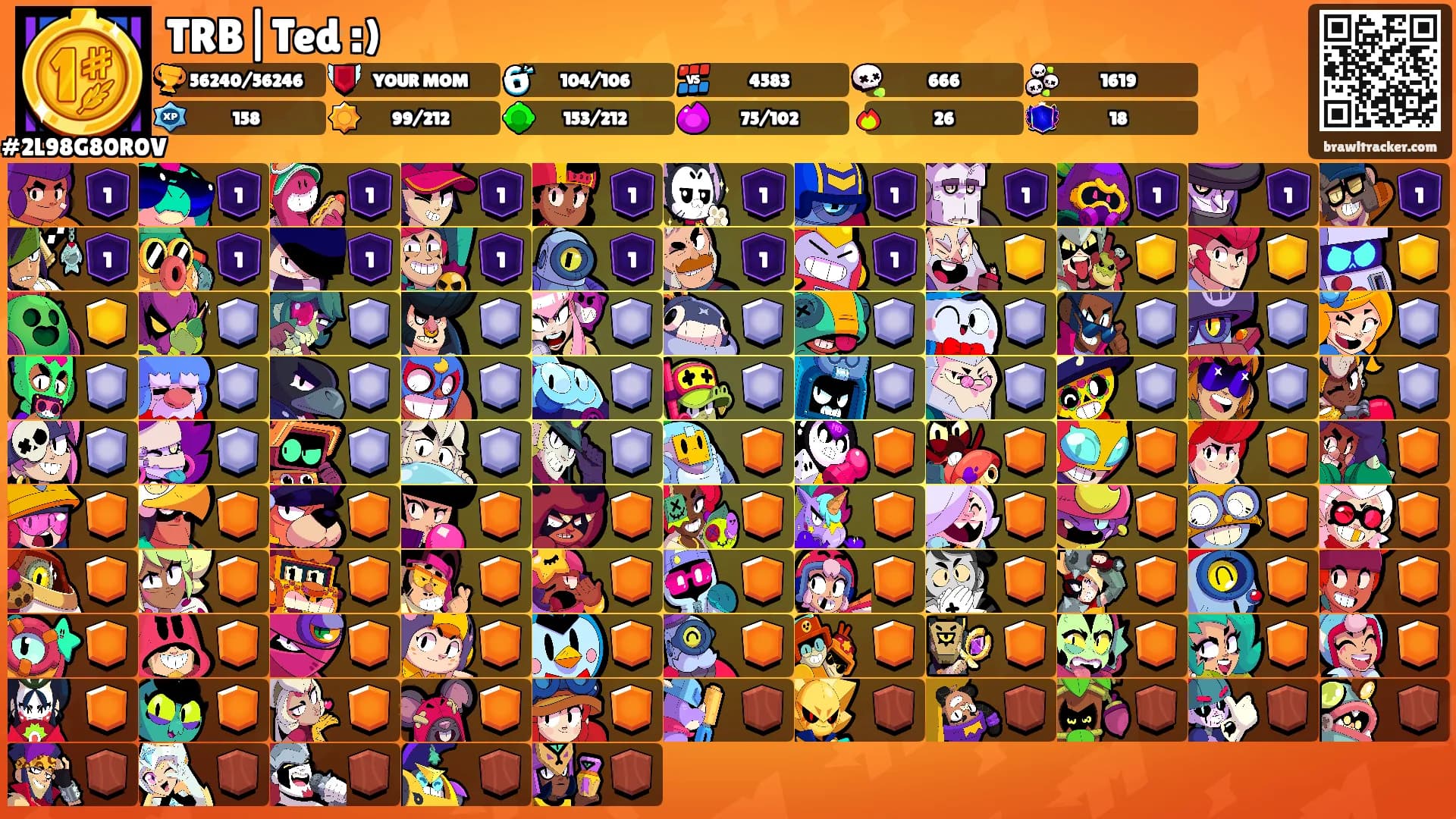 TRB|Ted :)'s Ranks