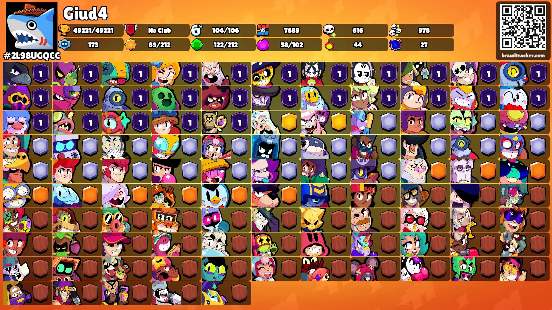 Giud4's Ranks