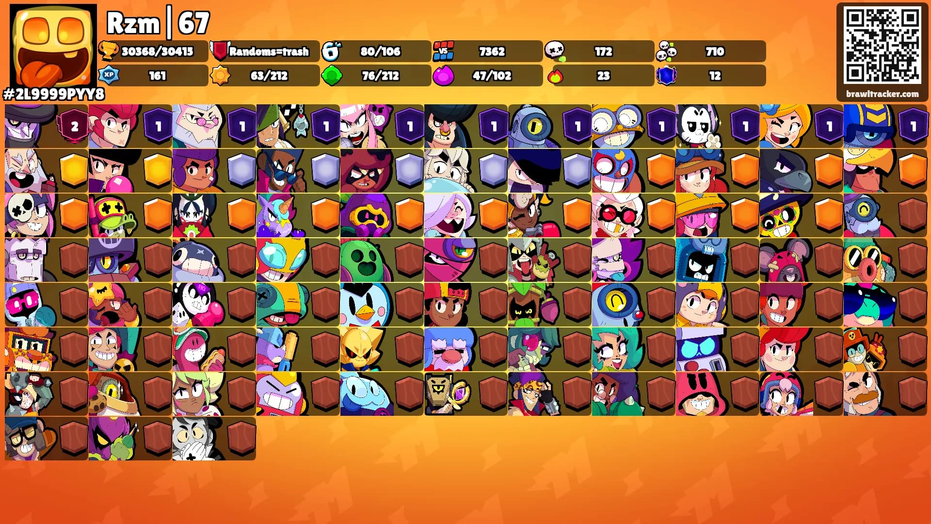 Rzm|67's Ranks