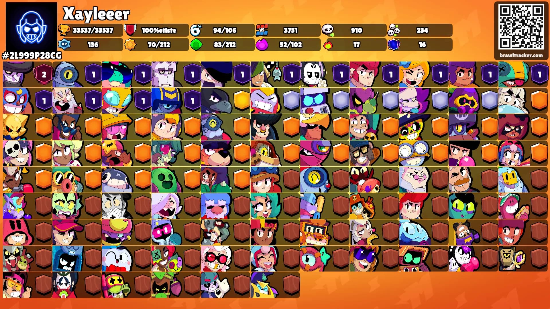 Xayleeer's Ranks