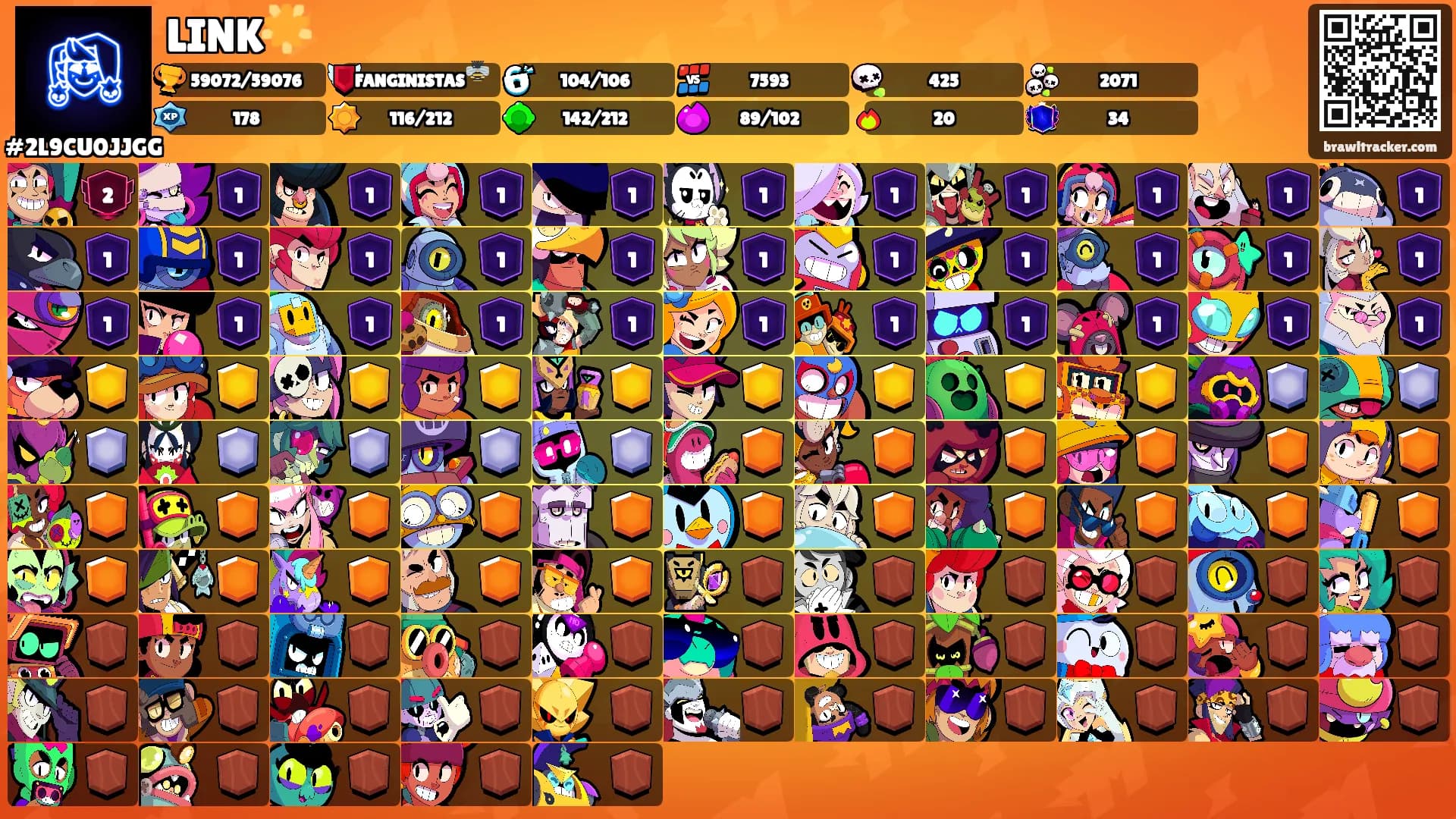 LINK🌟's Ranks