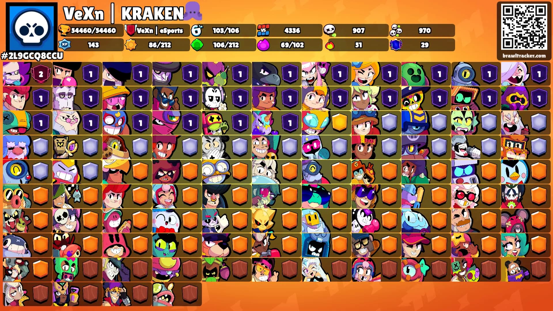 VeXn | KRAKEN🐙's Ranks