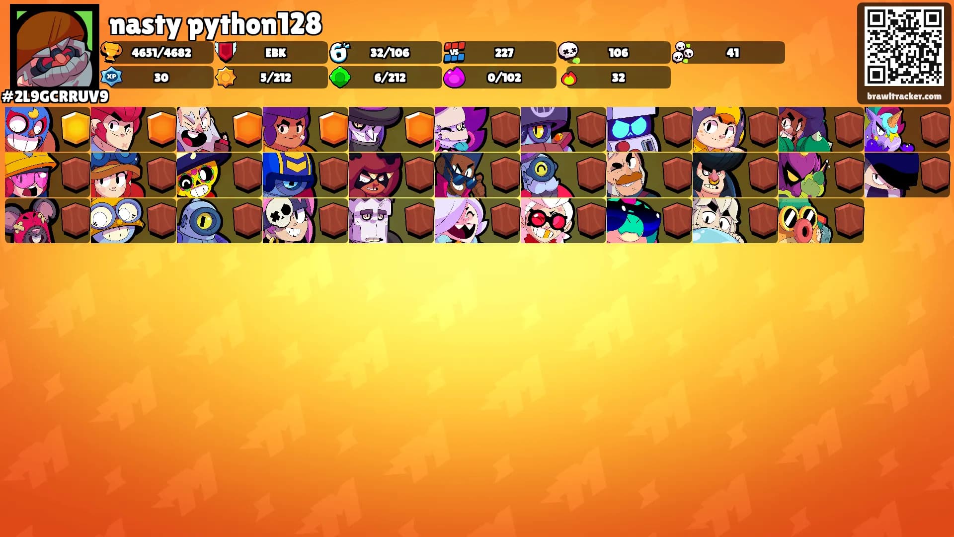 nasty python128's Ranks